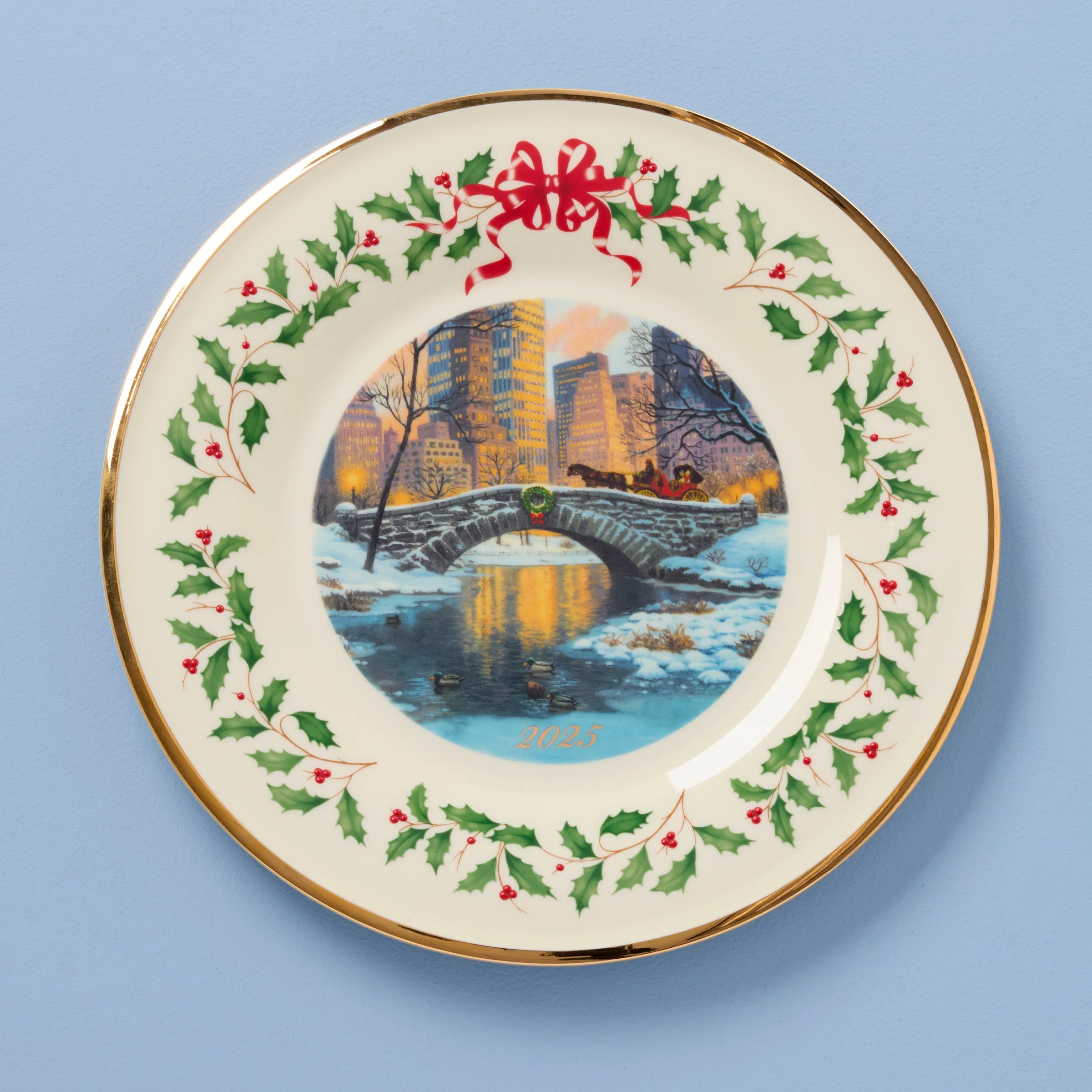 2025 Annual Holiday Plate Night Snow