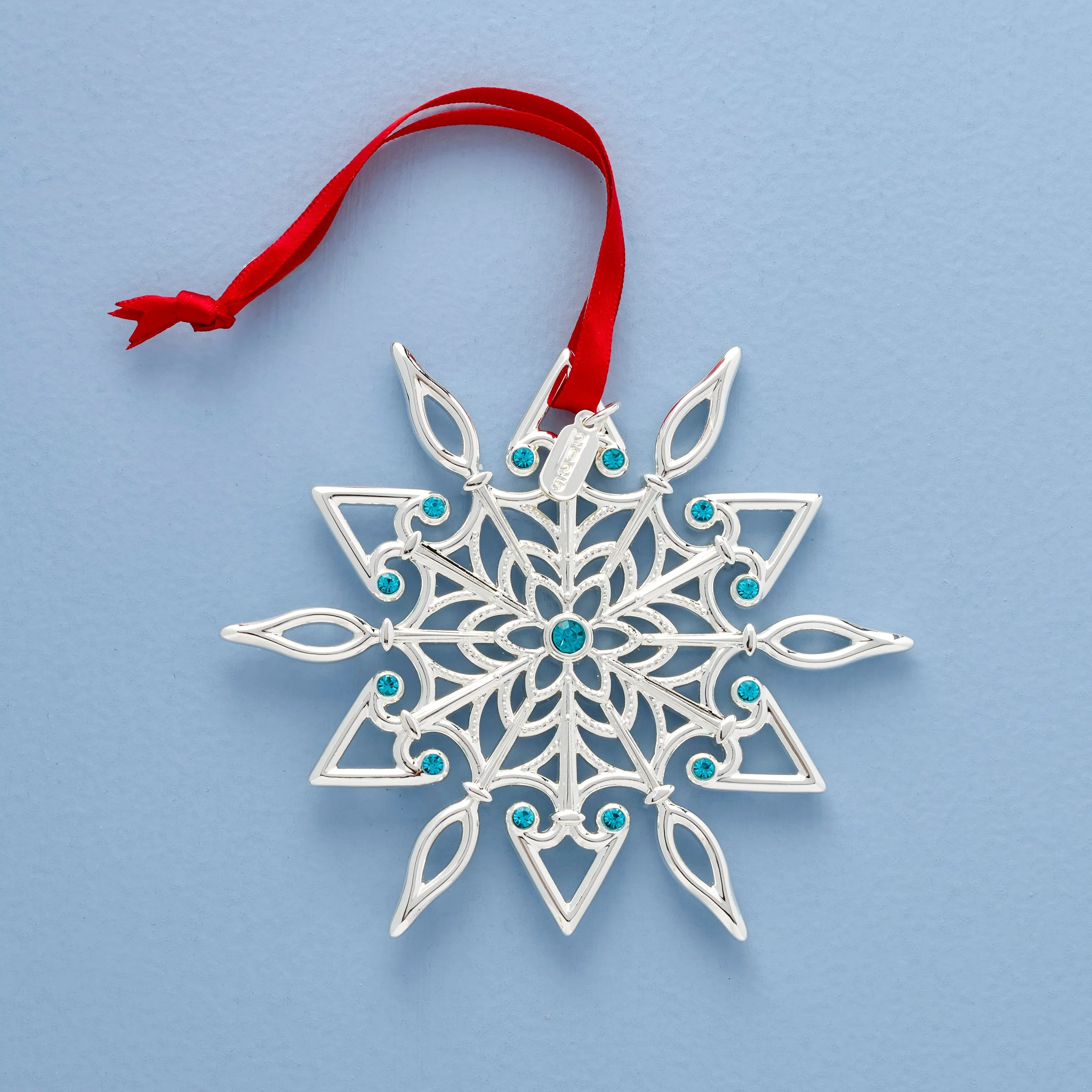 2025 Snow Majesty Silverplate Ornament