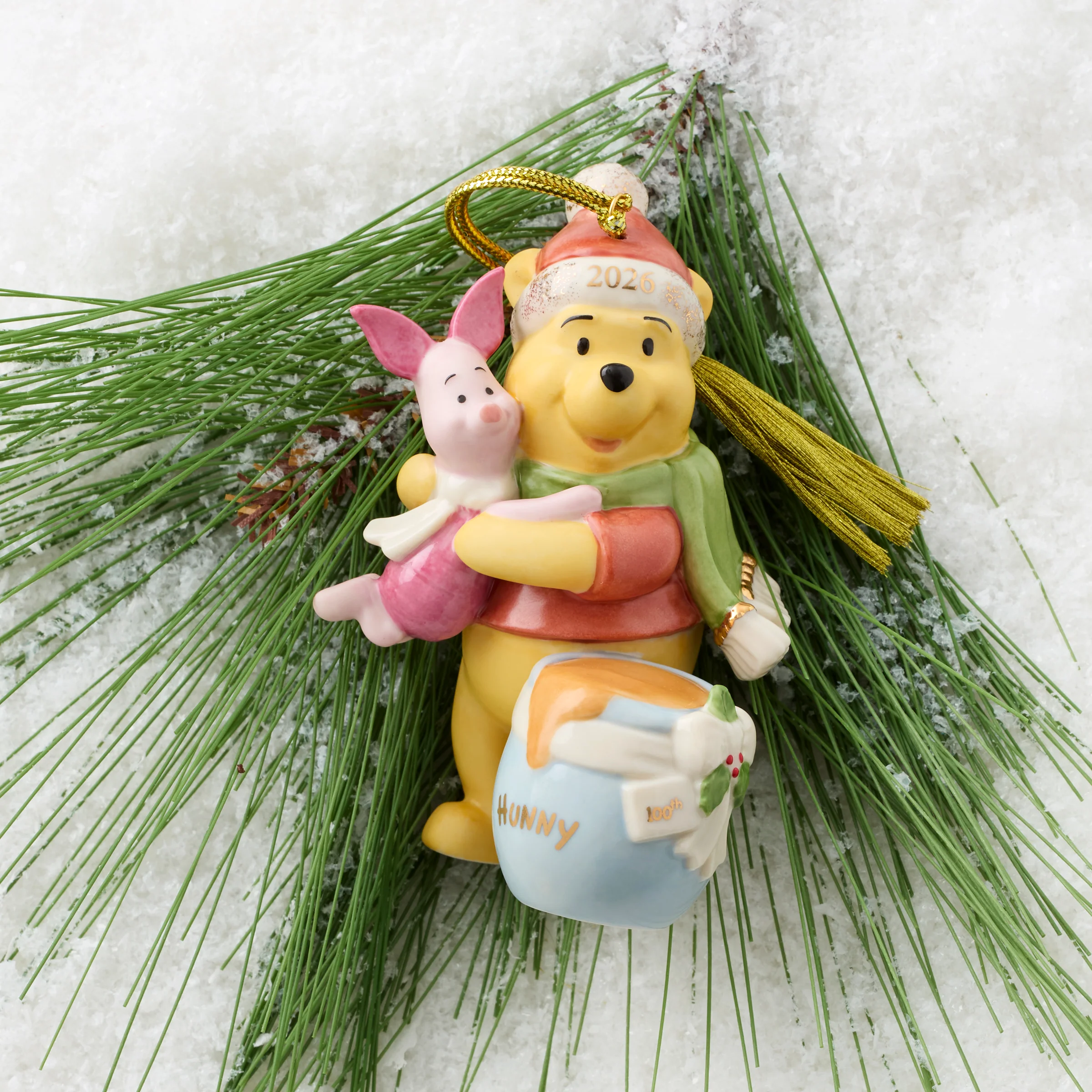 2026 100th Anniversary Winnie the Pooh Ornament - Image 3