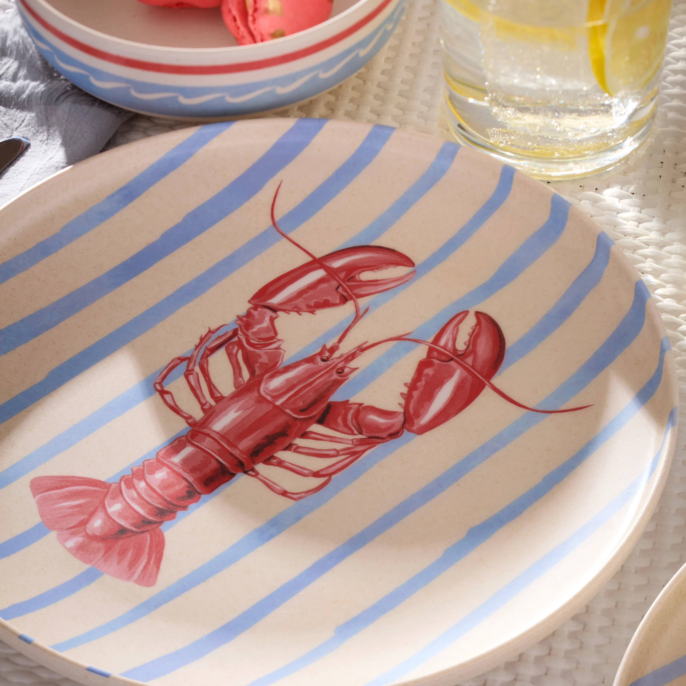 24 Seven Melamine Wharfside 18-Piece Dinnerware Set - Image 2