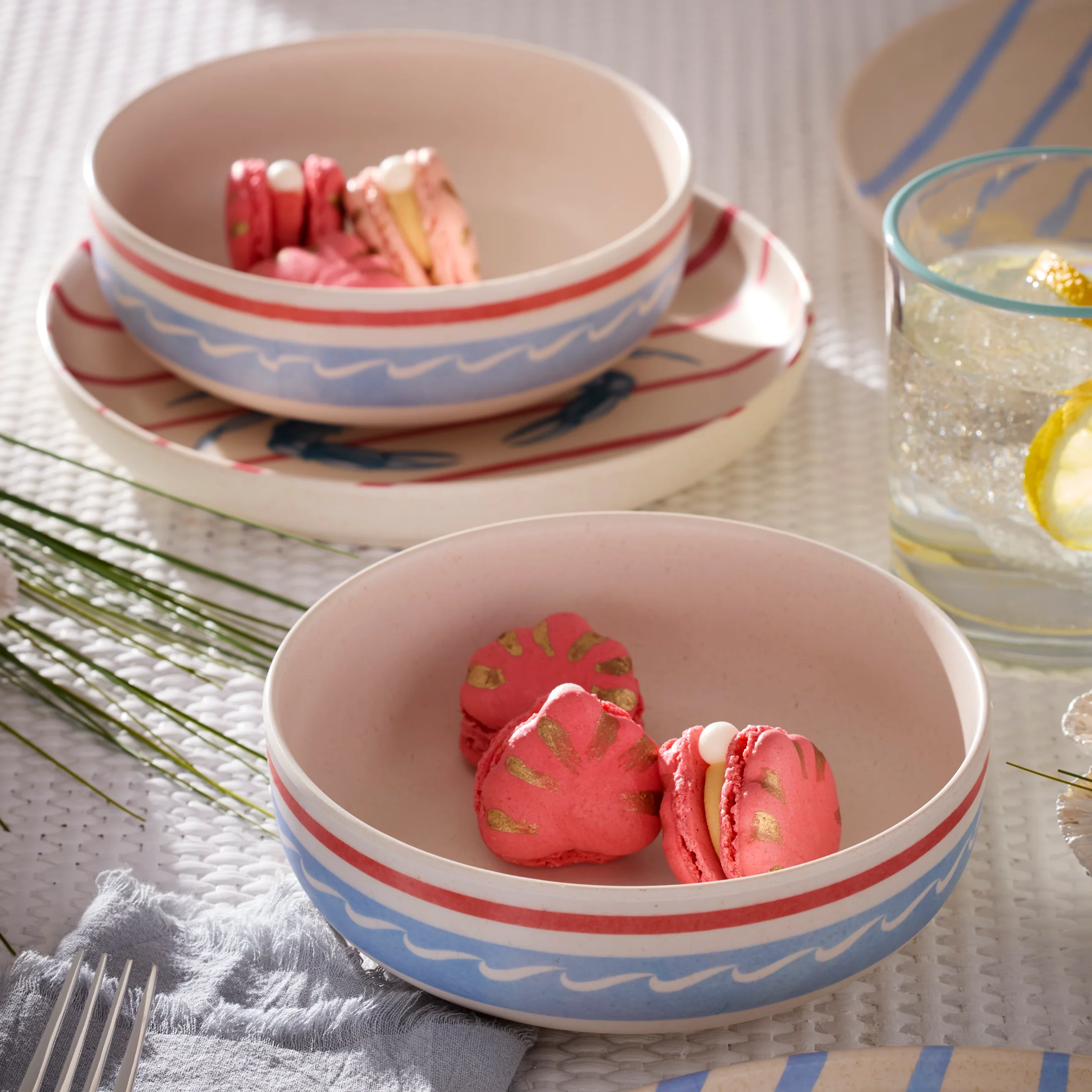 24 Seven Melamine Wharfside 18-Piece Dinnerware Set - Image 5