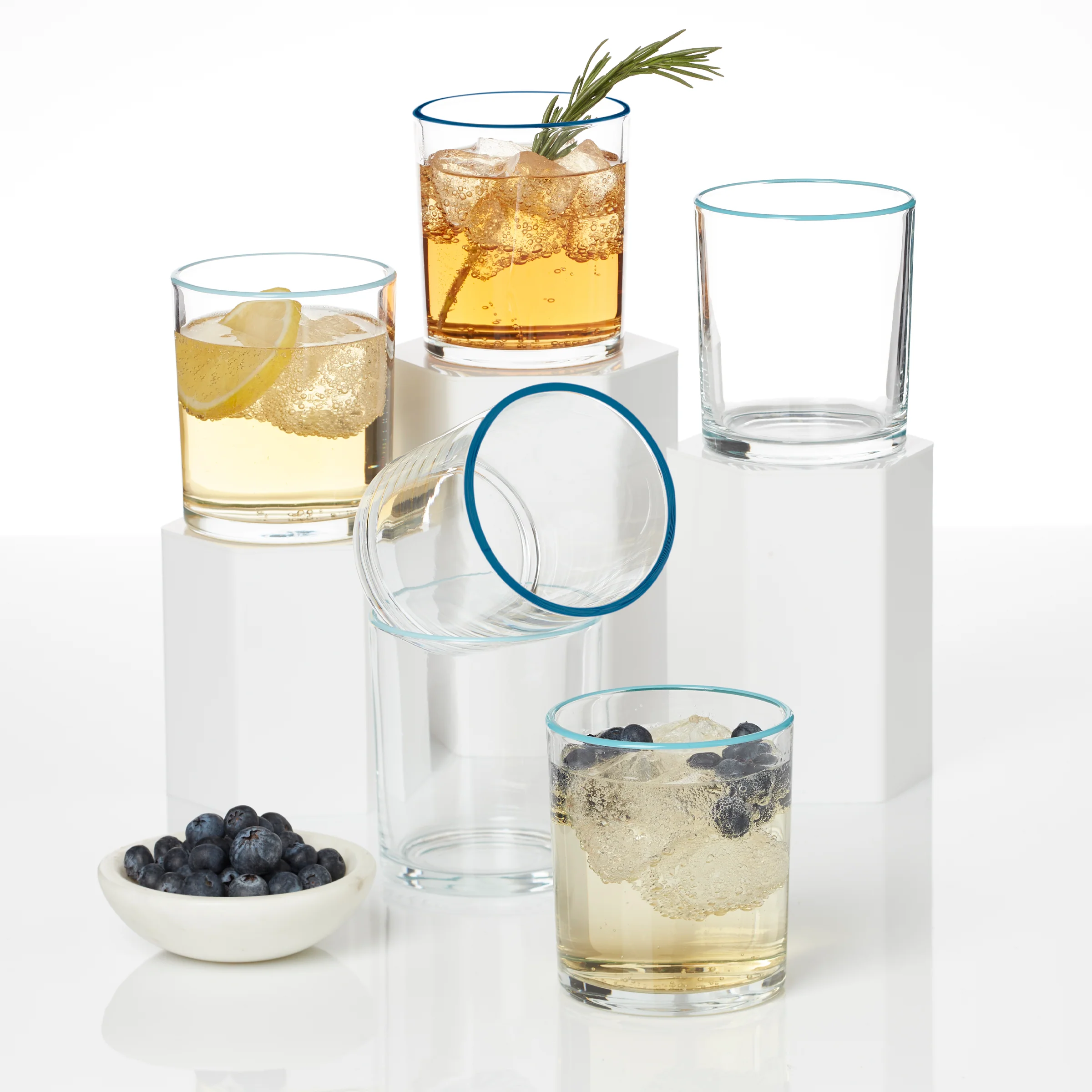24 Seven Turquoise 6-Piece Medium Tumbler Set - Image 10