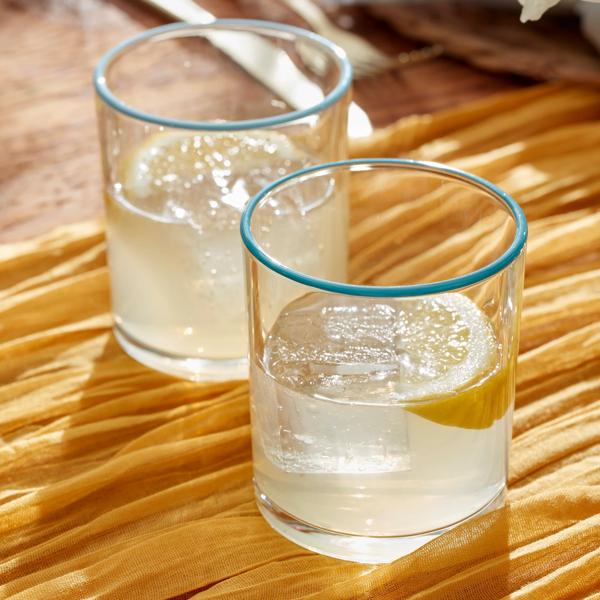 24 Seven Turquoise 6-Piece Medium Tumbler Set - Image 4