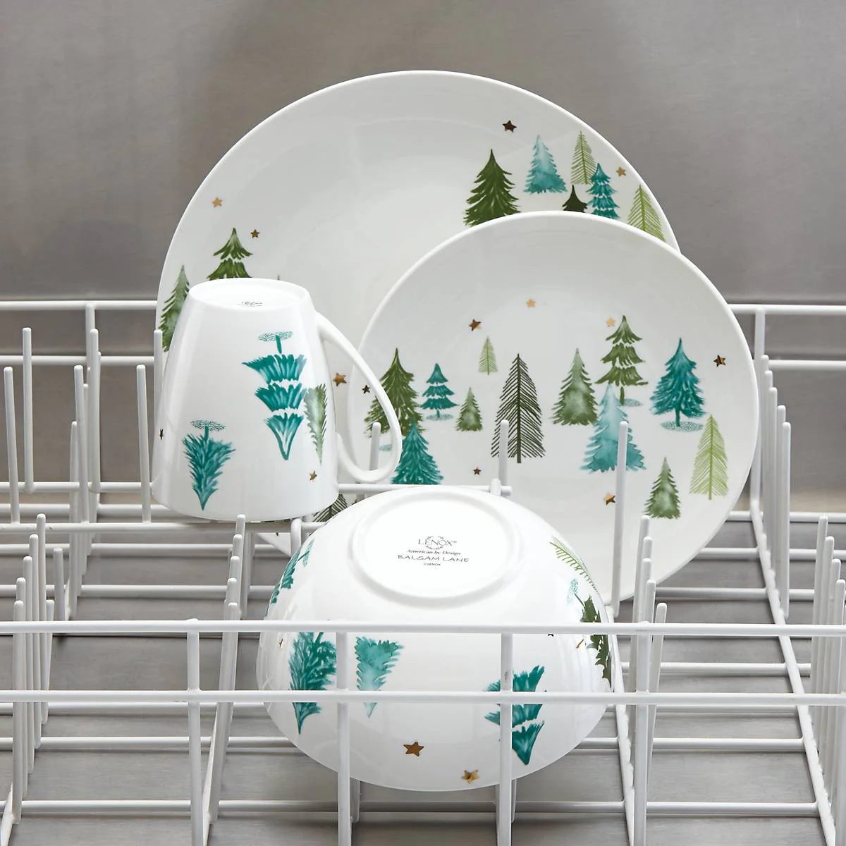 Balsam Lane Mugs, Set of 4 - Image 5