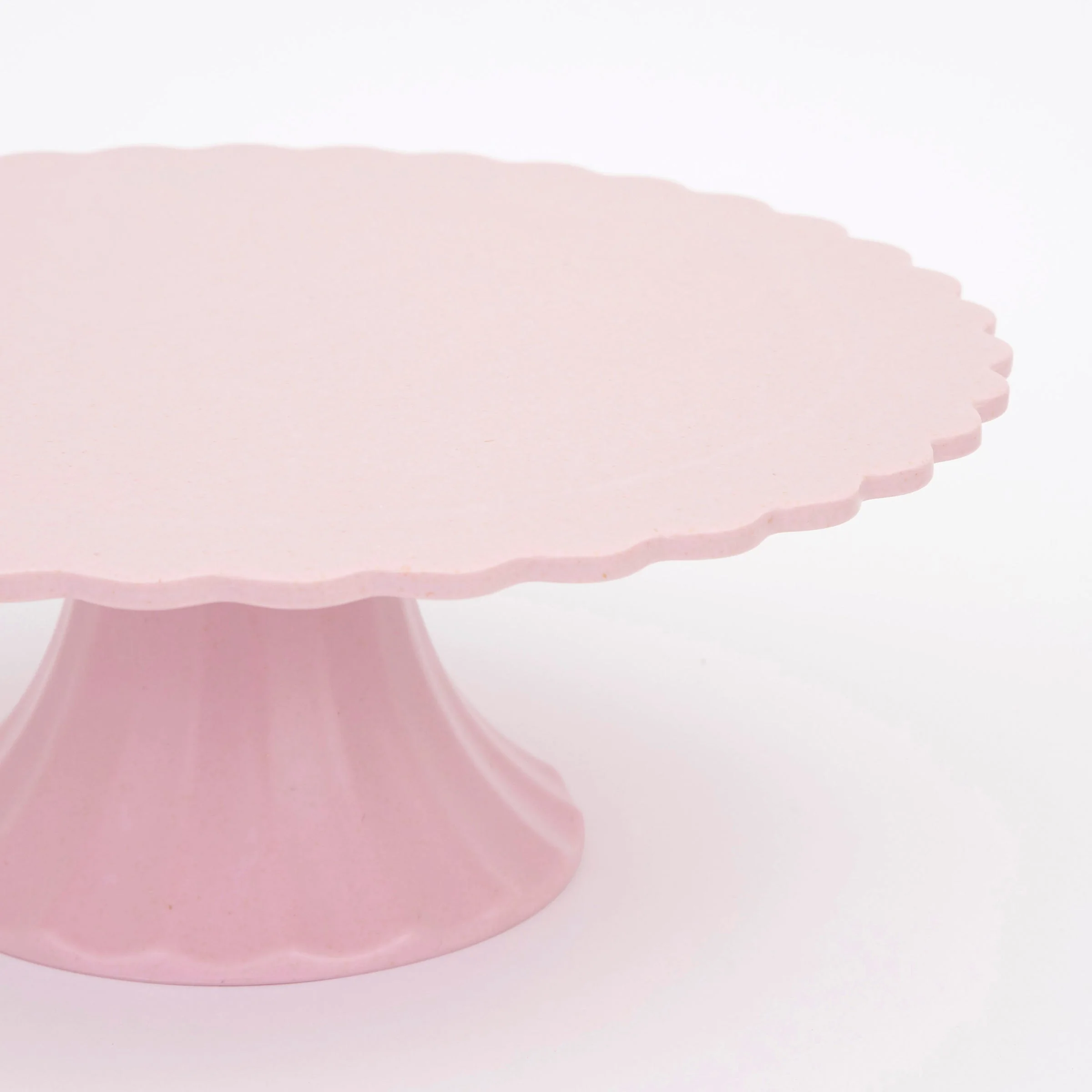 Bamboo Pink Medium Cake Stand - Image 4