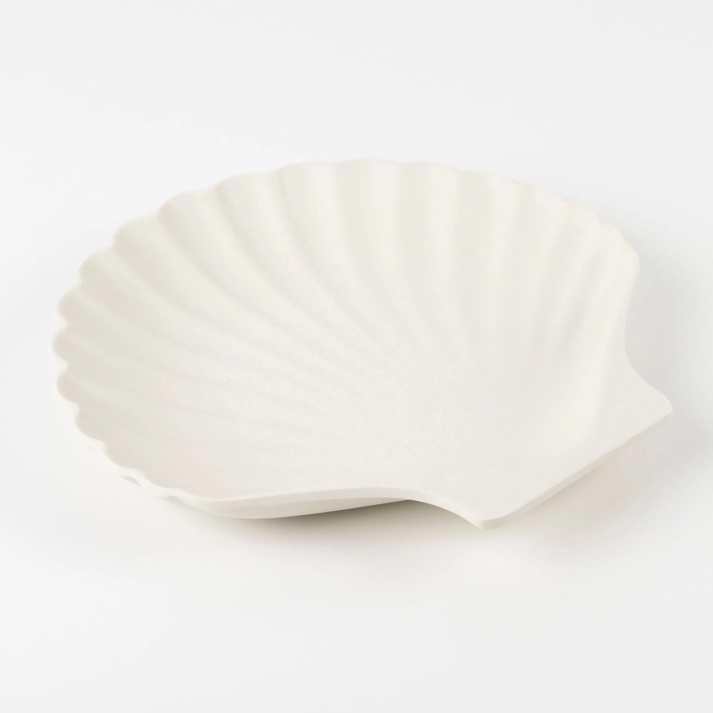 Bamboo Natural Shell Plates, Set of 6 - Image 2