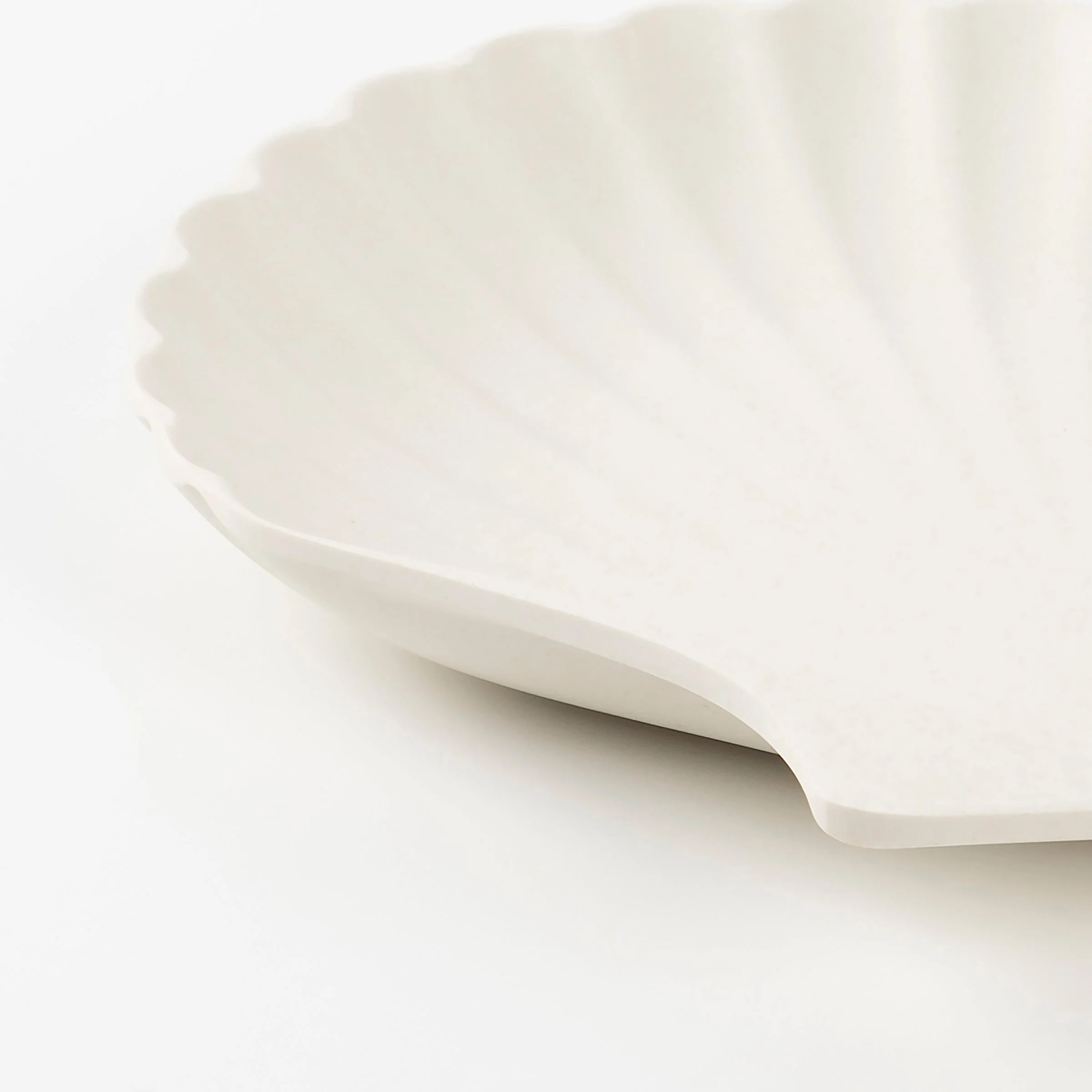 Bamboo Natural Shell Plates, Set of 6 - Image 3