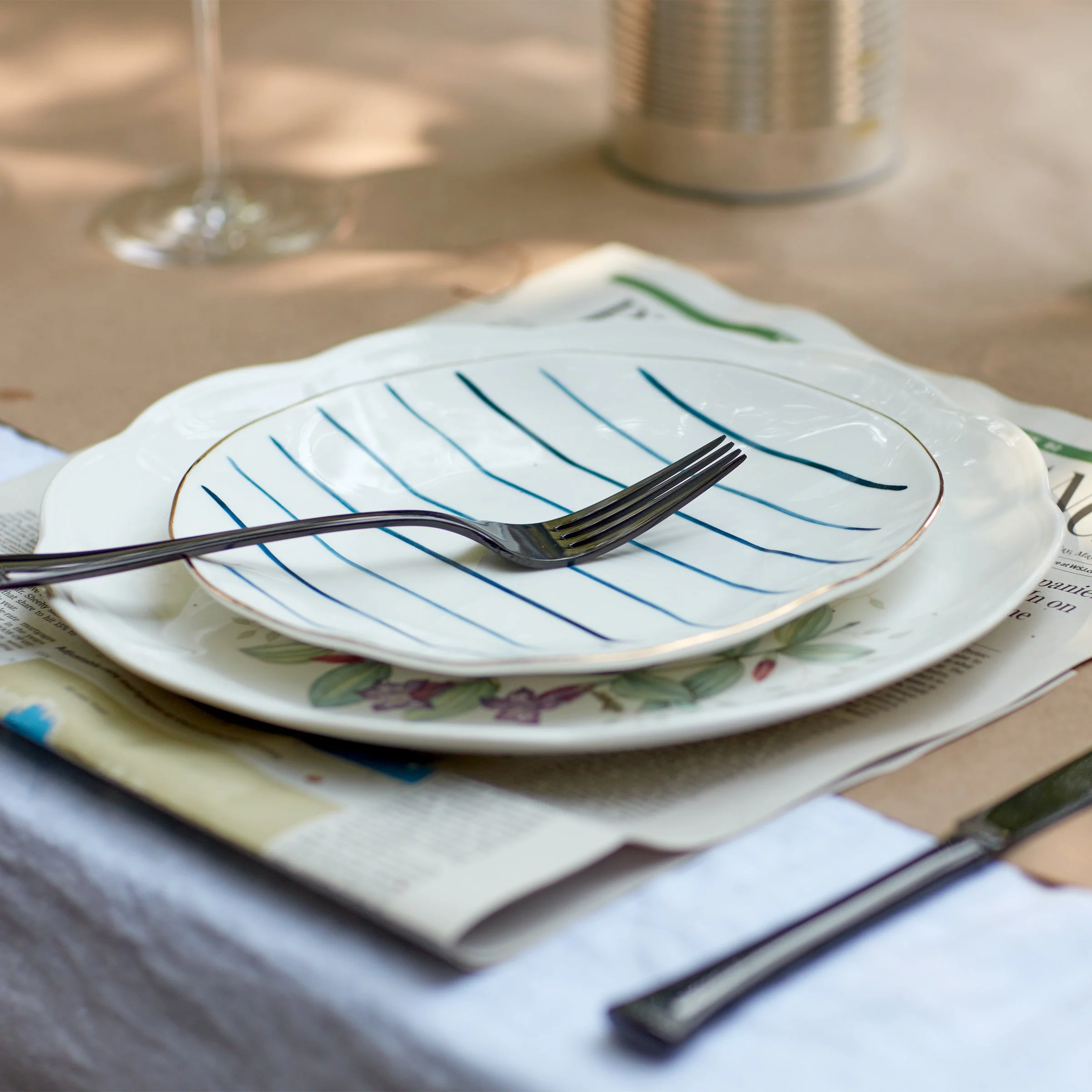 Blue Bay Tidbit Plates, Set of 4 - Image 4