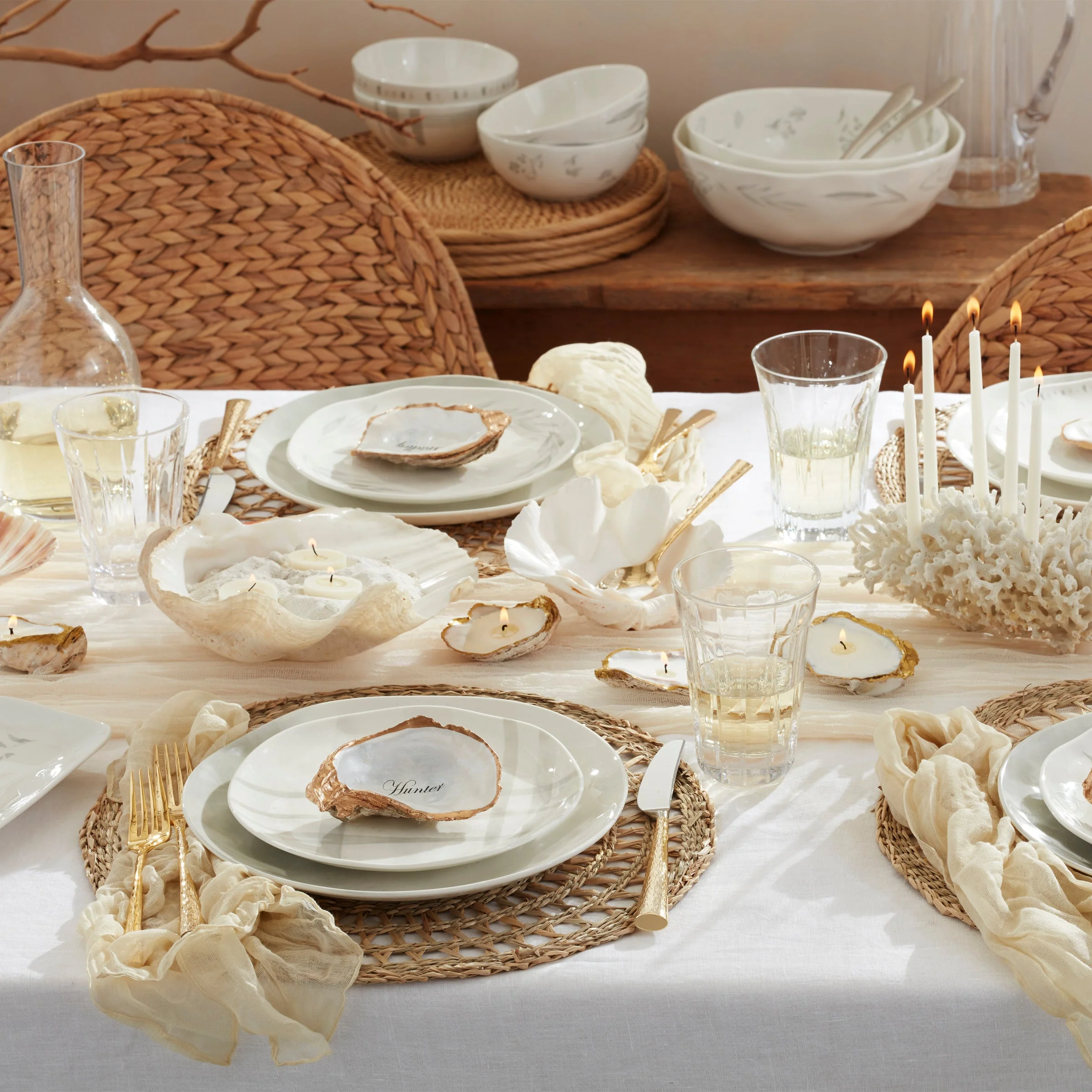 Oyster Bay 12-Piece Dinnerware Set - Image 9