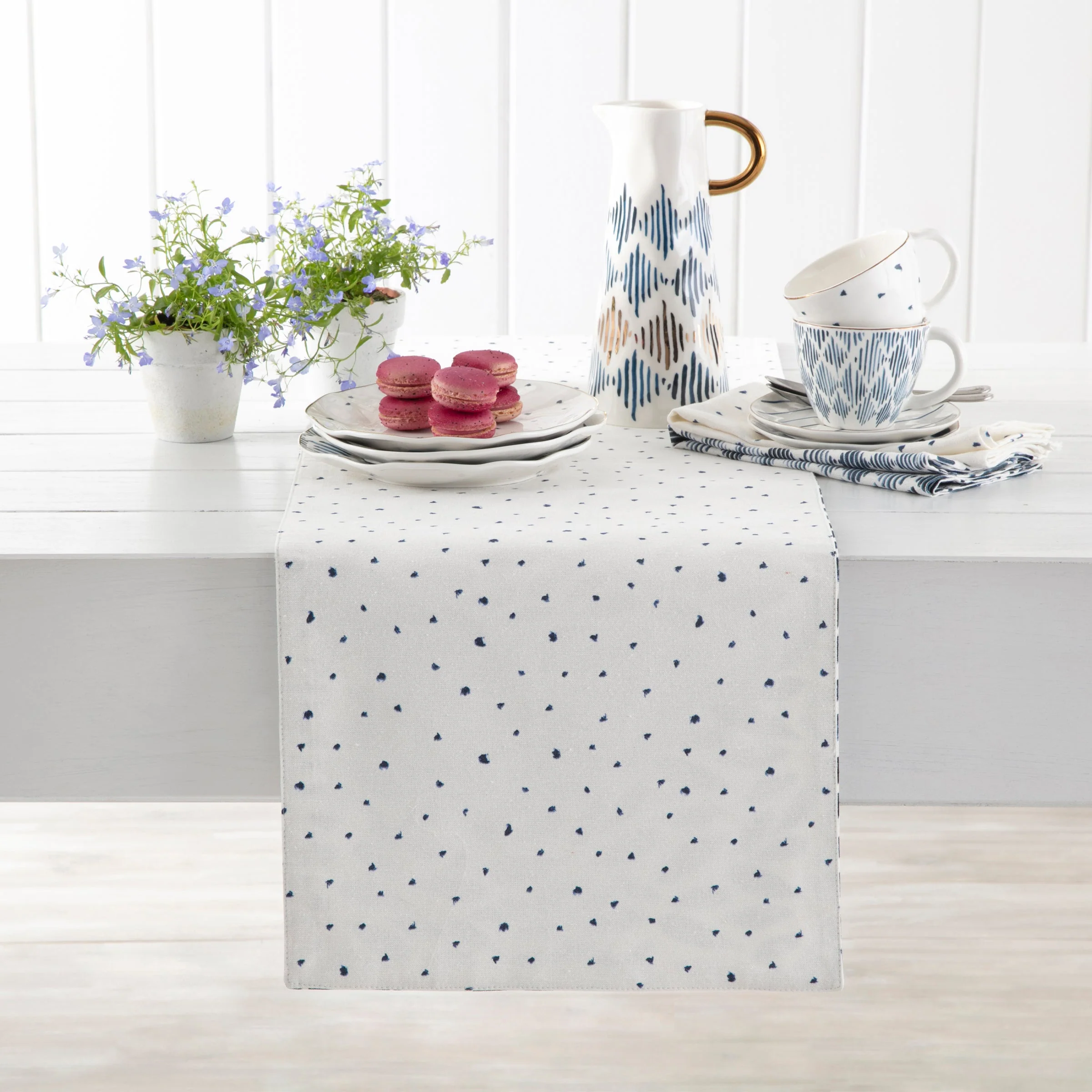 Blue Bay Reversible Table Runner - Image 3