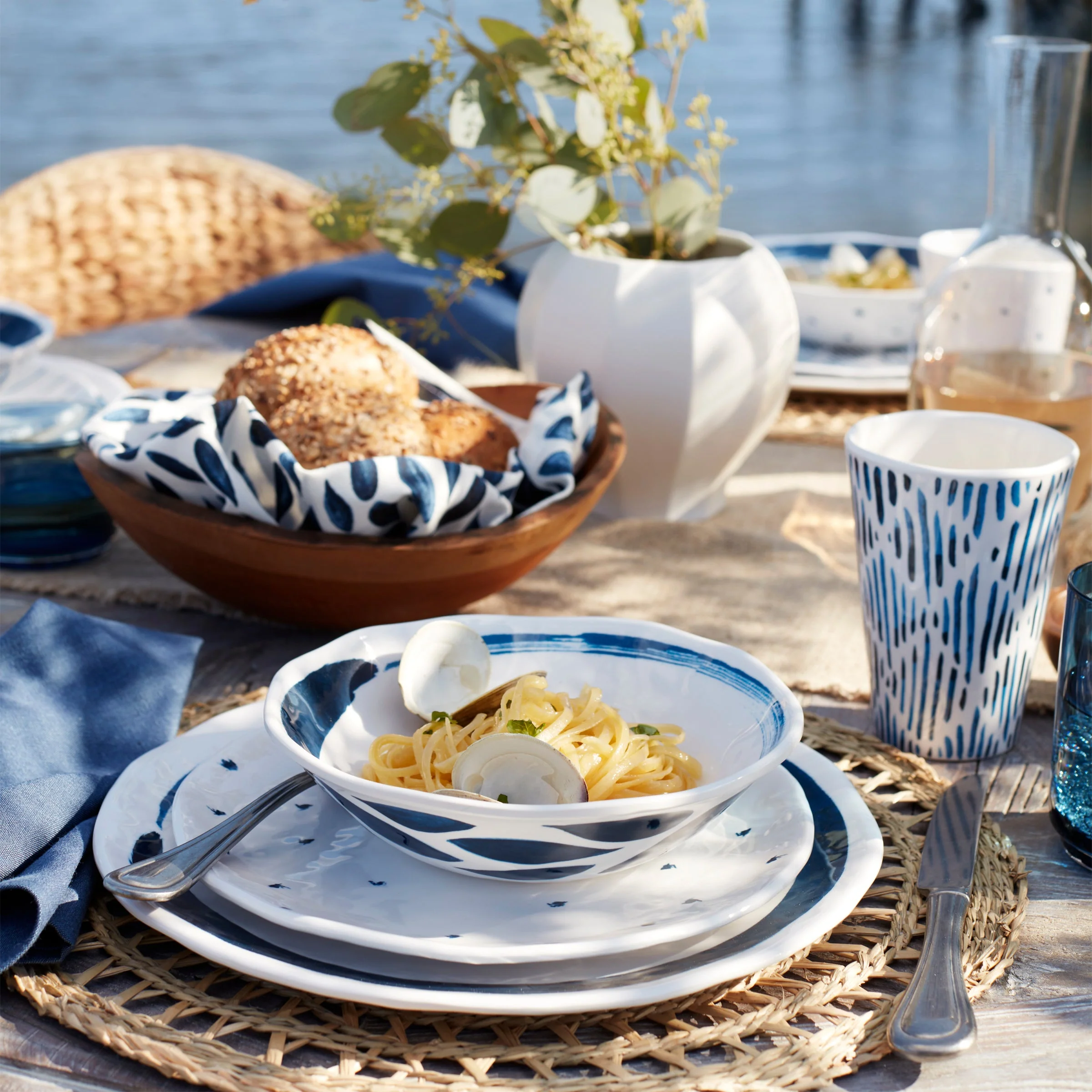 Blue Bay Melamine Assorted Accent Plates, Set of 4 - Image 10