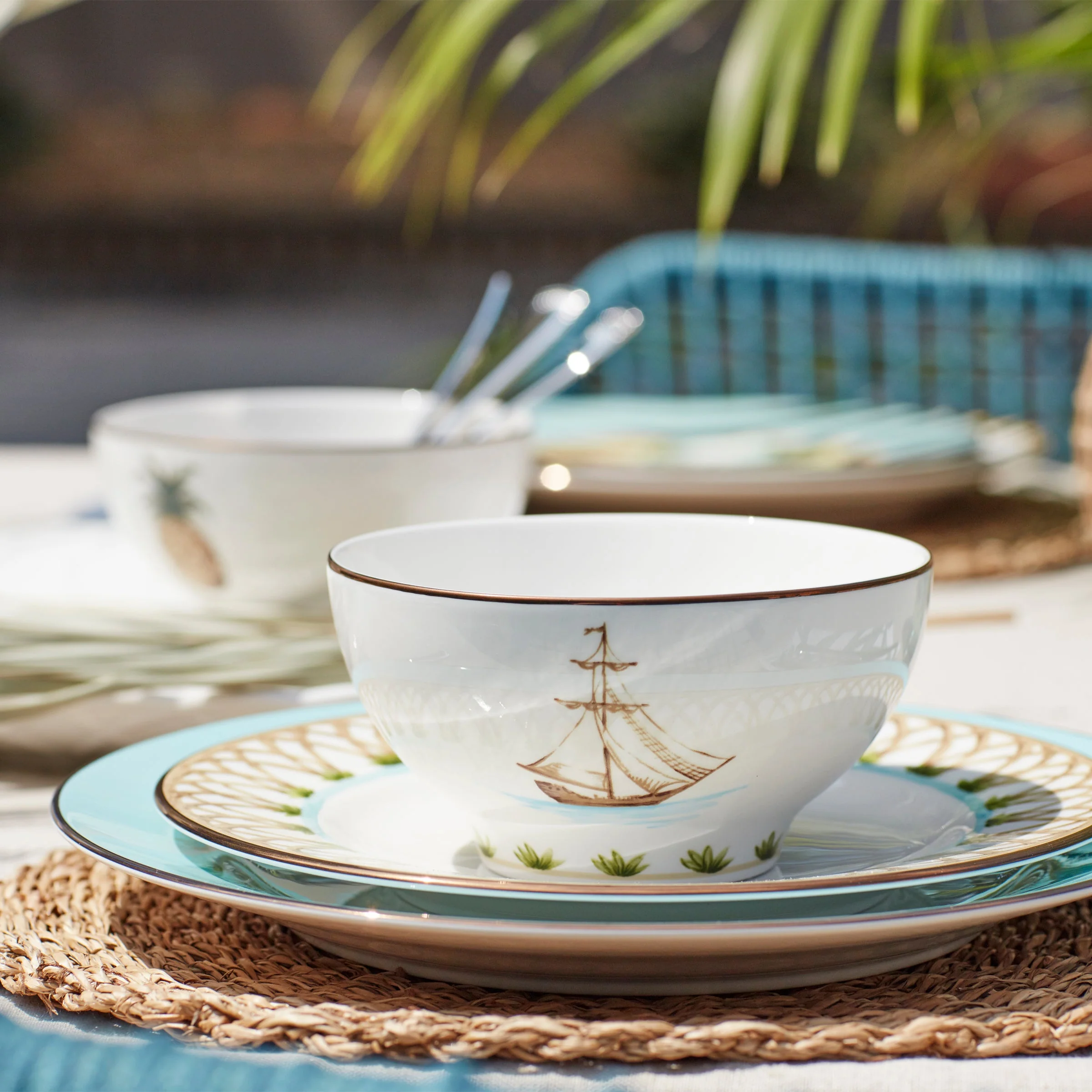 British Colonial Tradewind Rice Bowl - Image 2
