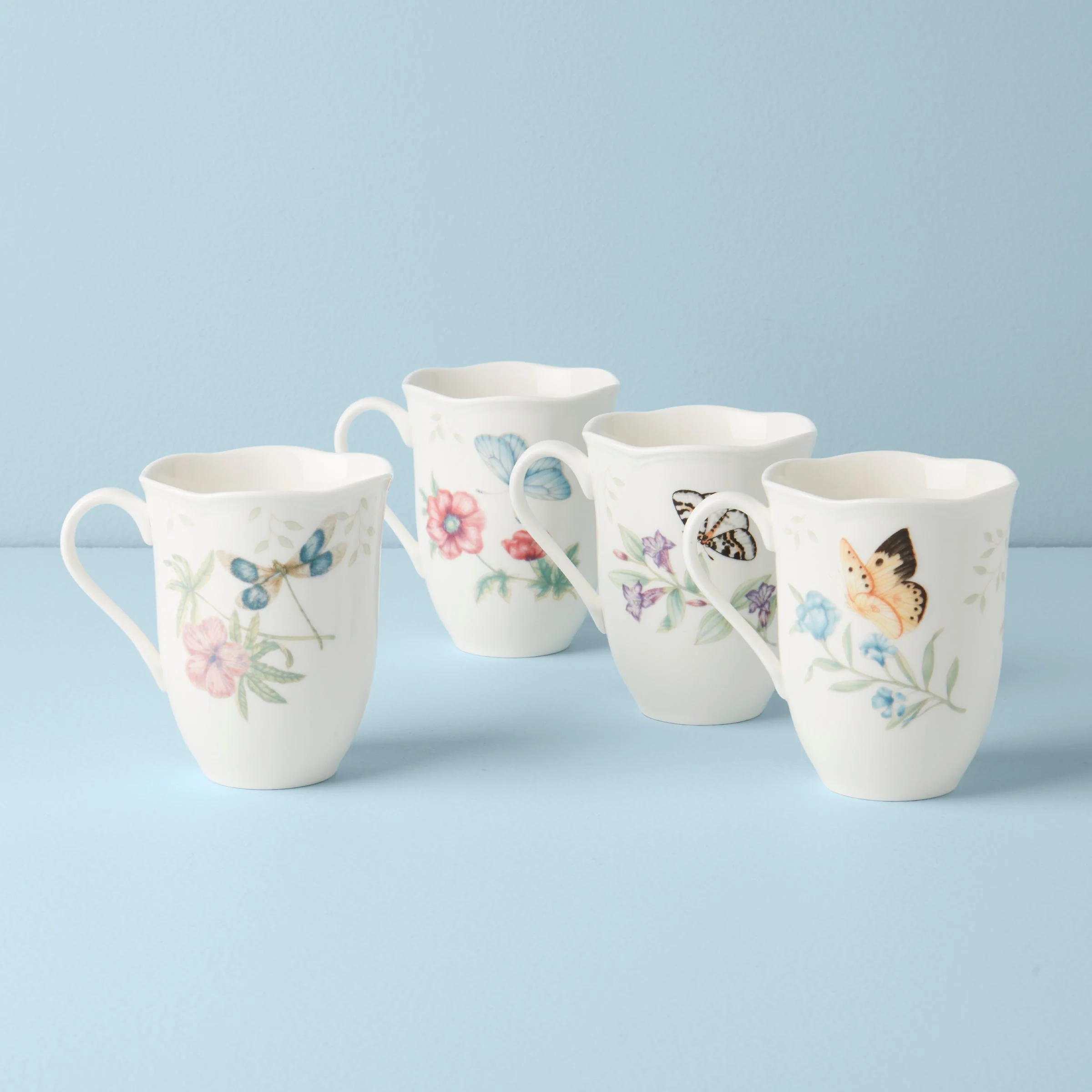Butterfly Meadow Mugs, Set of 4 - Image 2