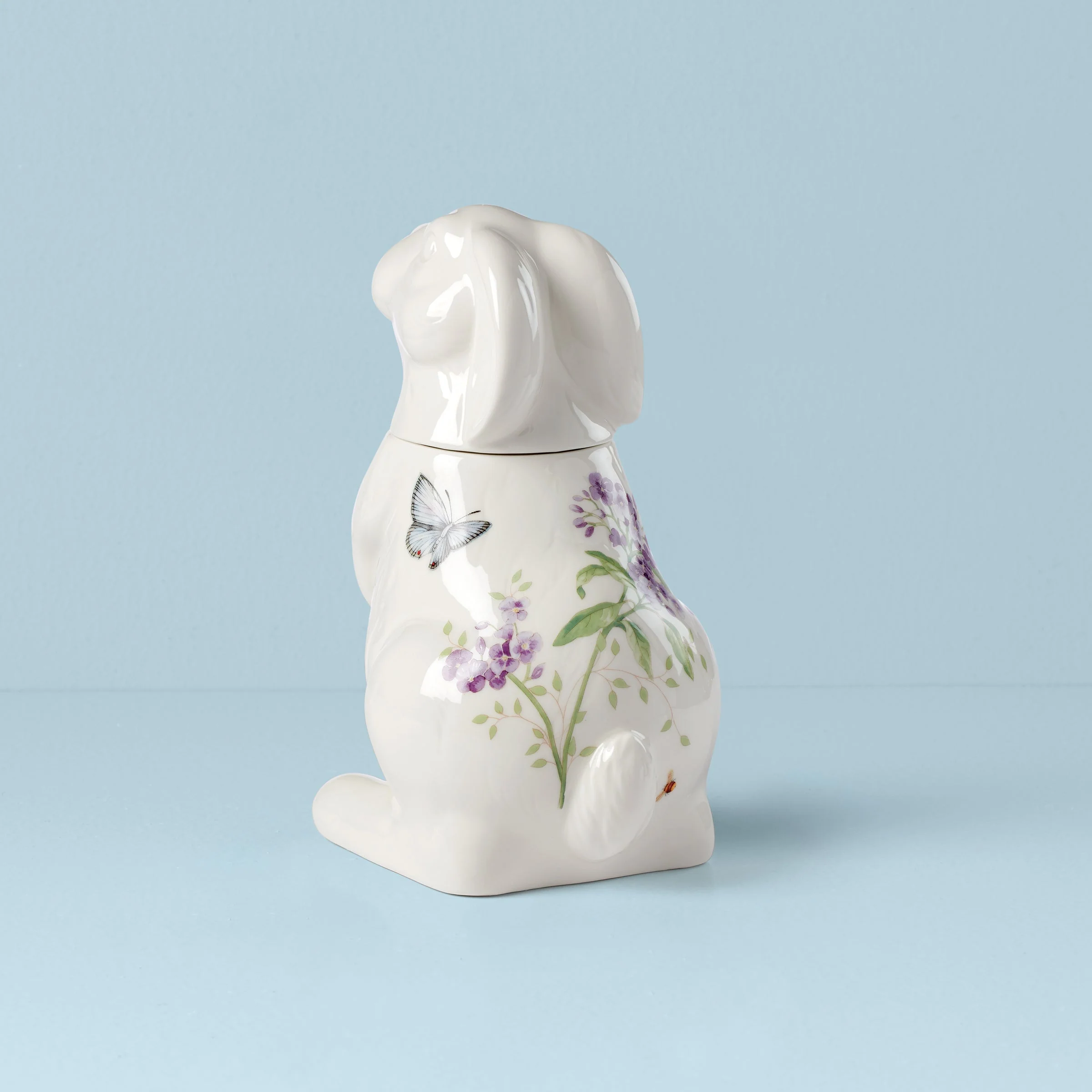 Butterfly Meadow Bunny Cookie Jar - Image 2
