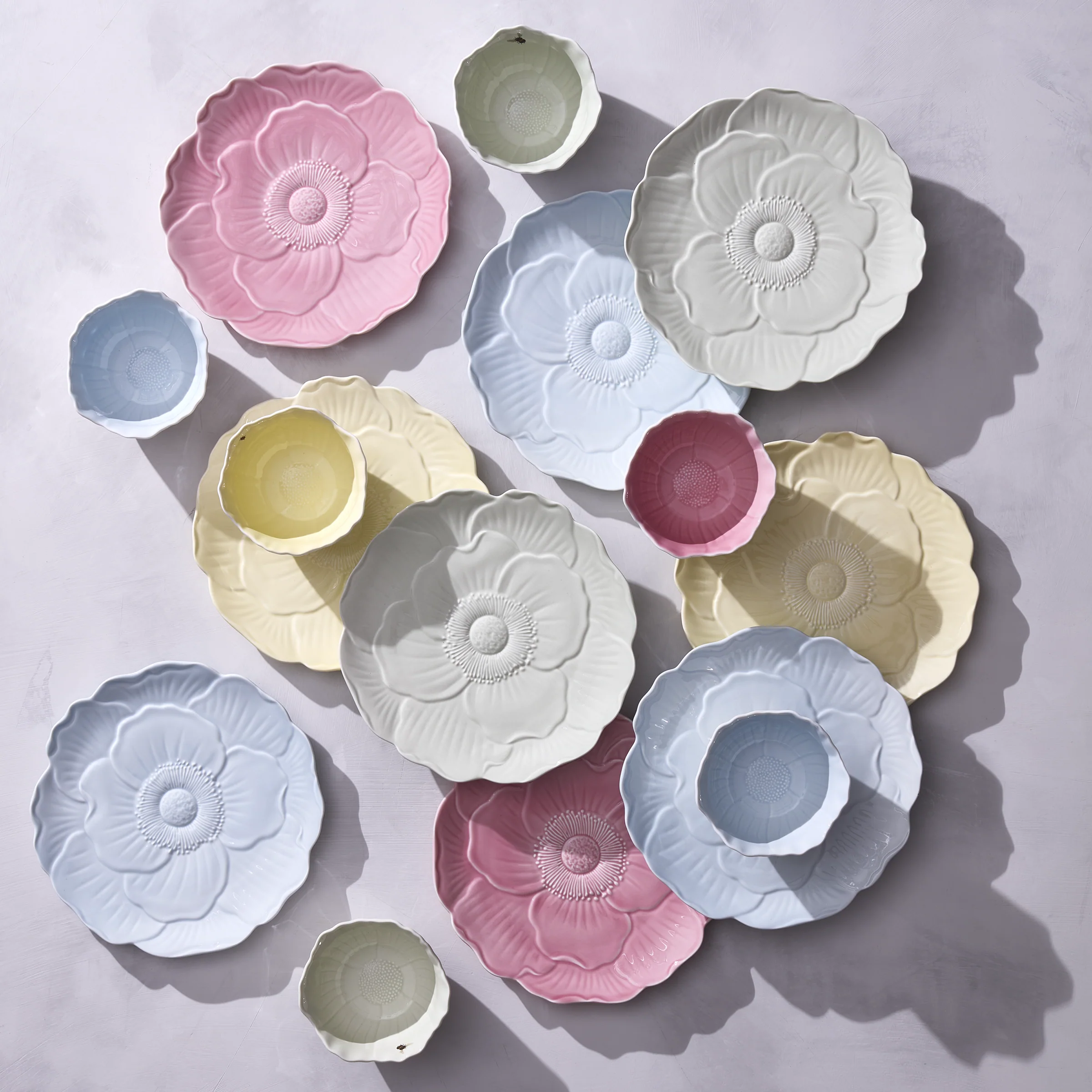 Butterfly Meadow Floral Green Accent Plates, Set of 4 - Image 13