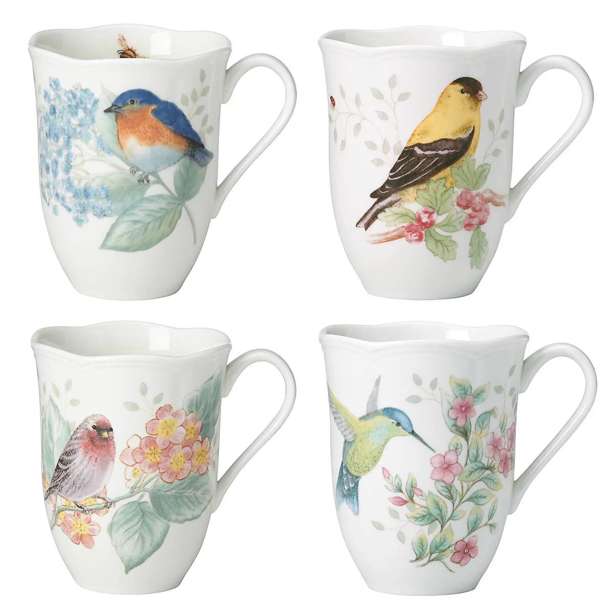 Butterfly Meadow Flutter Mugs, Set of 4 - Image 3