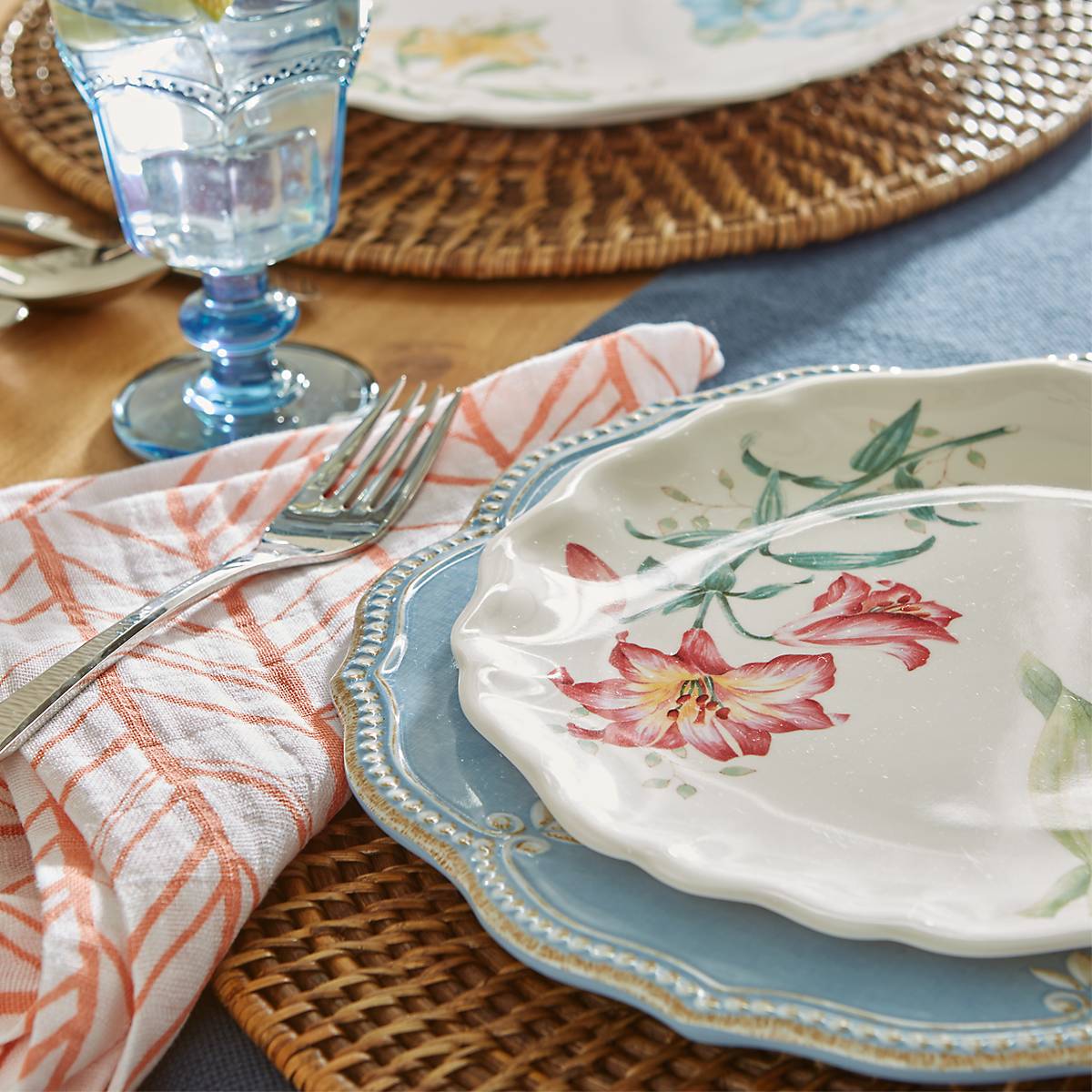 Butterfly Meadow Melamine Accent Plates, Set of 4 - Image 4