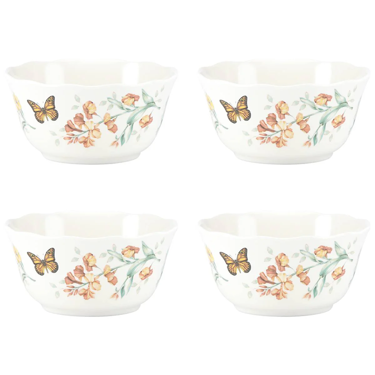 Butterfly Meadow Melamine All-Purpose Bowls, Set of 4 - Image 3