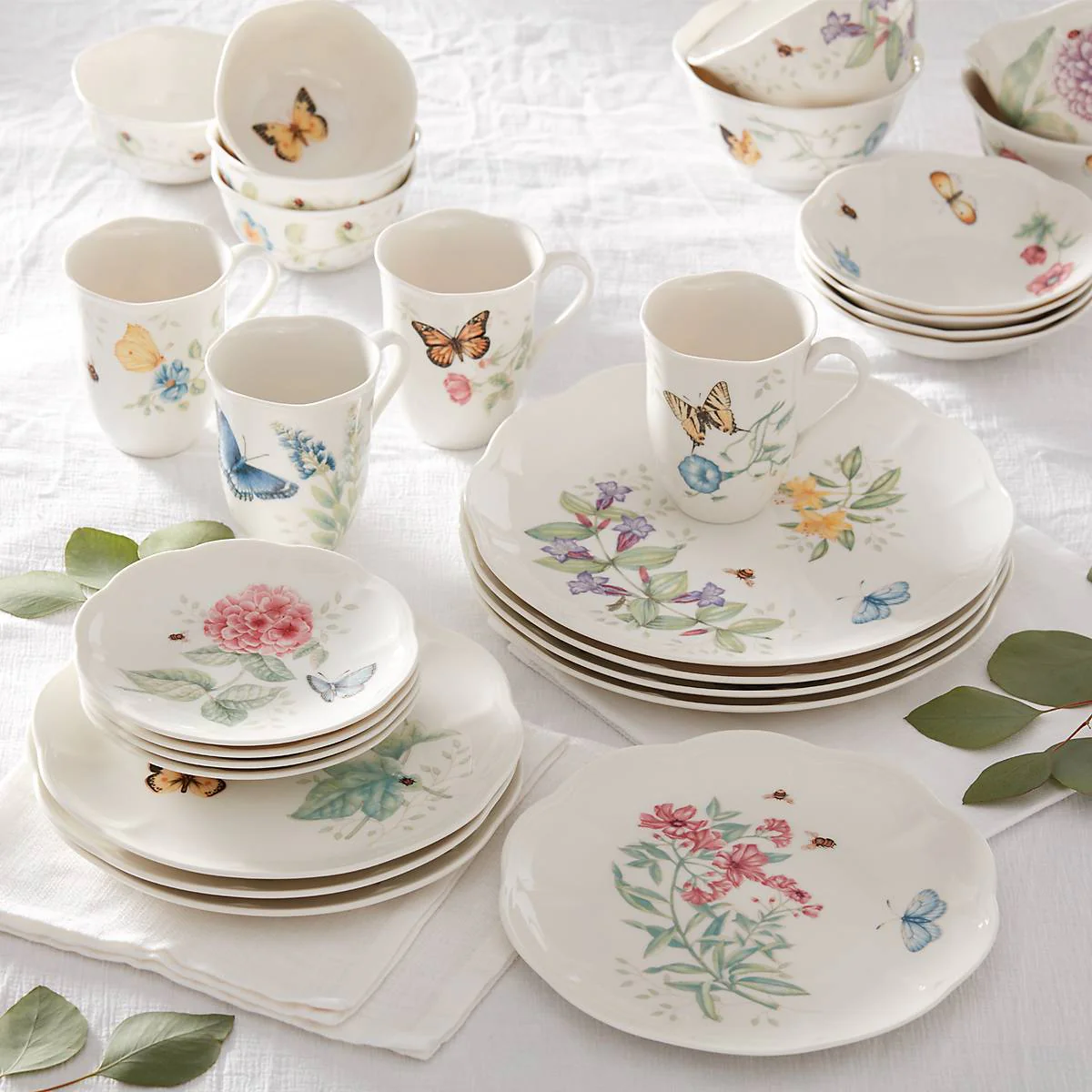 Butterfly Meadow 28-Piece Dinnerware Set - Image 14