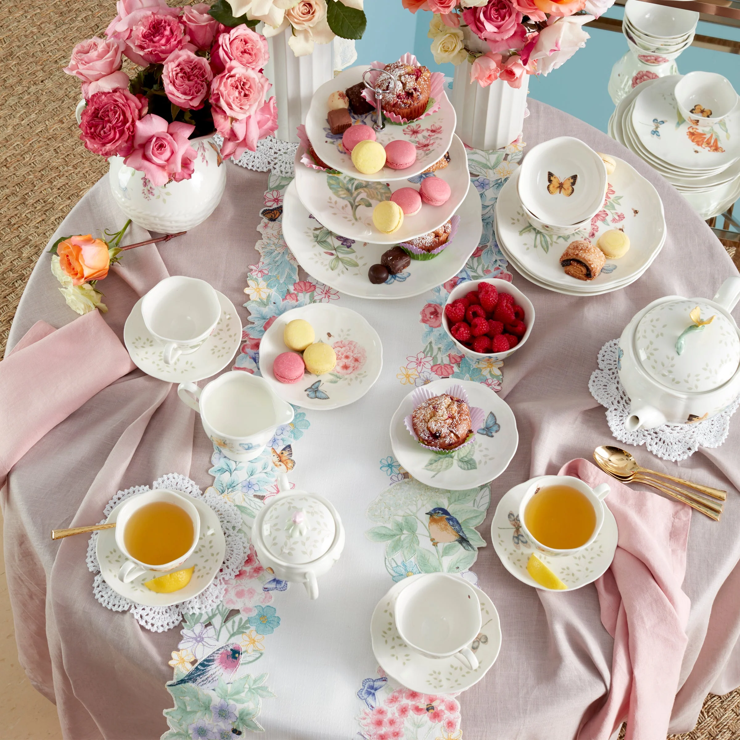 Butterfly Meadow 28-Piece Dinnerware Set - Image 17