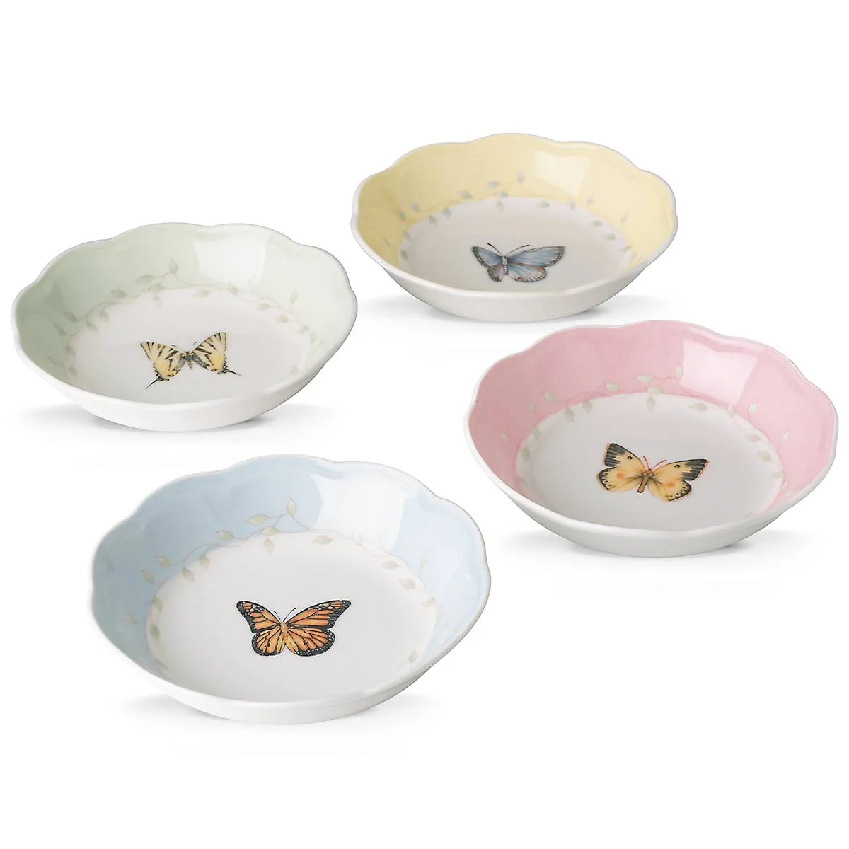 Butterfly Meadow Fruit Bowls, Set 4 - Image 4