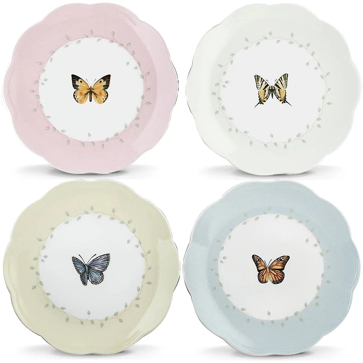 Butterfly Meadow 4-Piece Dessert Set - Image 2