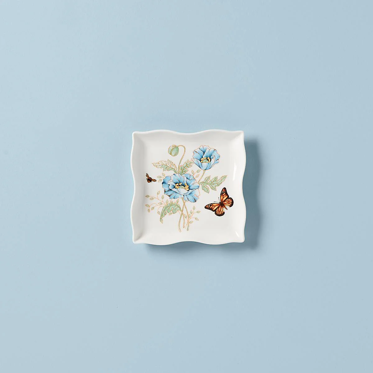 Butterfly Meadow Square Dish