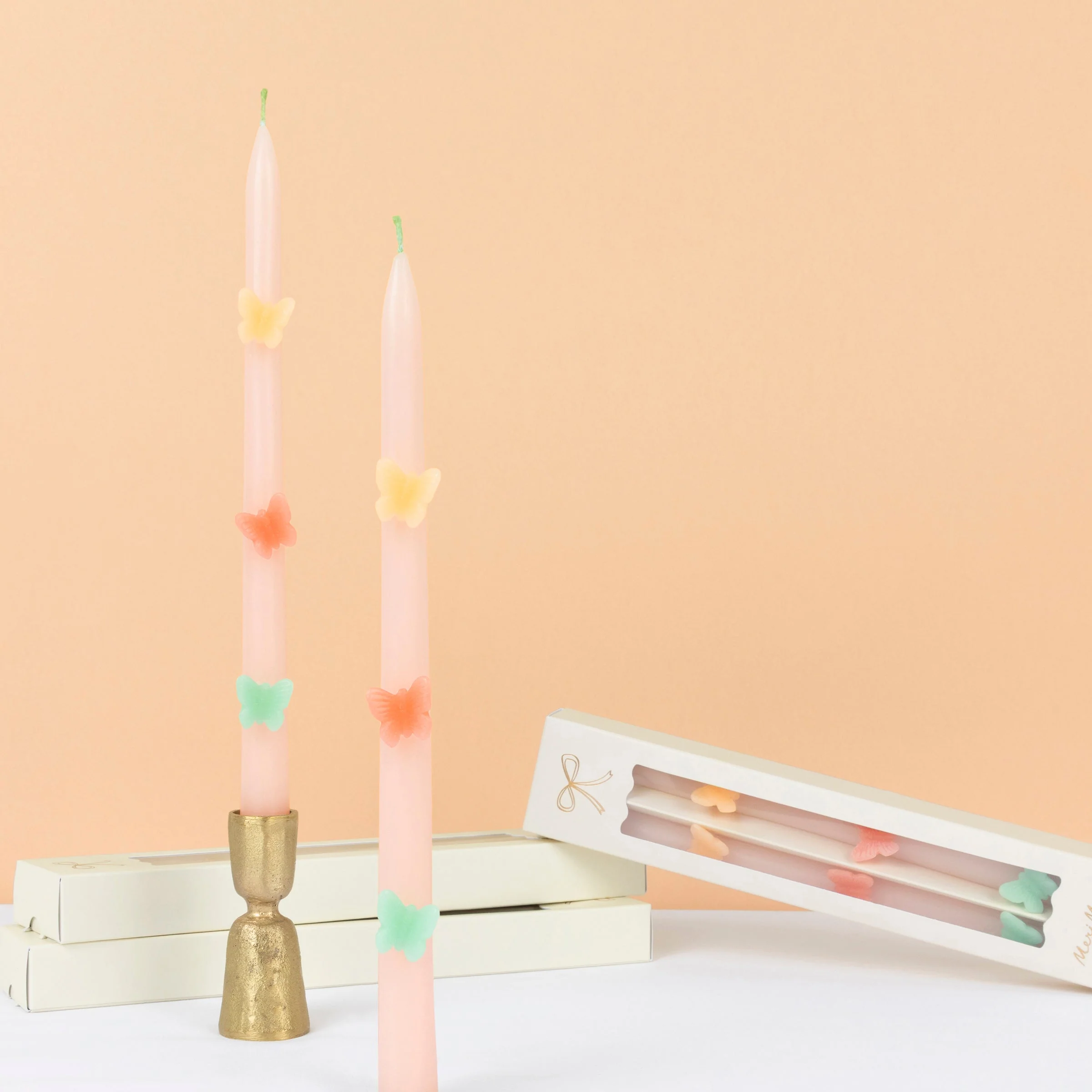 Butterfly Taper Candles, Set of 2 - Image 4