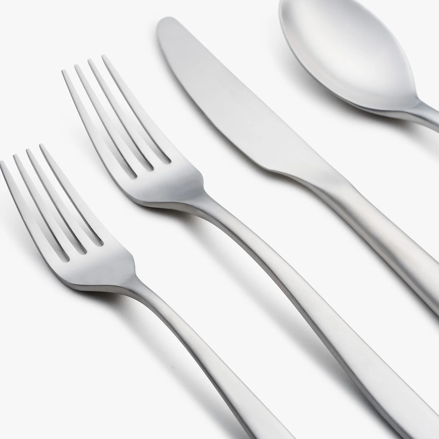 Averie Satin 20-Piece Flatware Set - Image 4