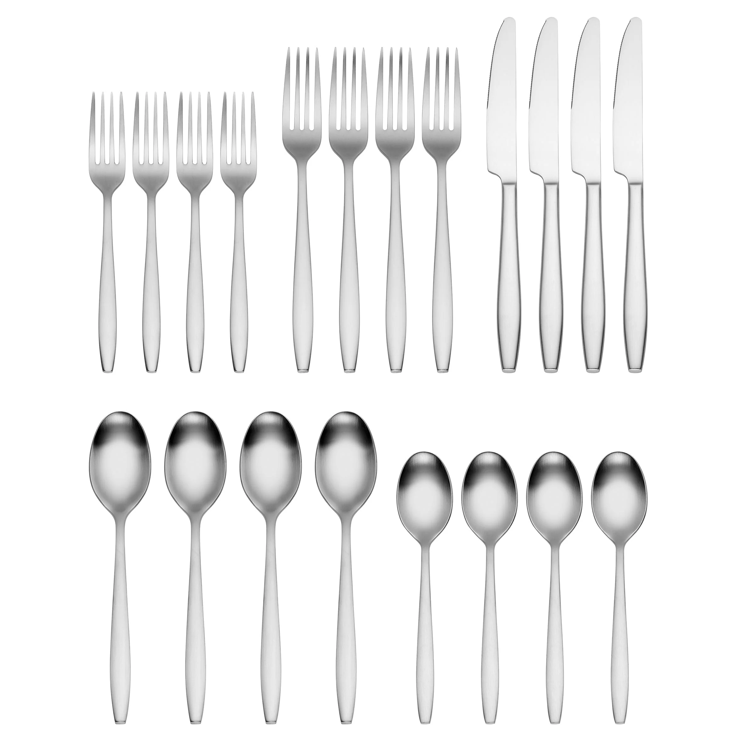 Avery Satin 20-Piece Flatware Set - Image 2