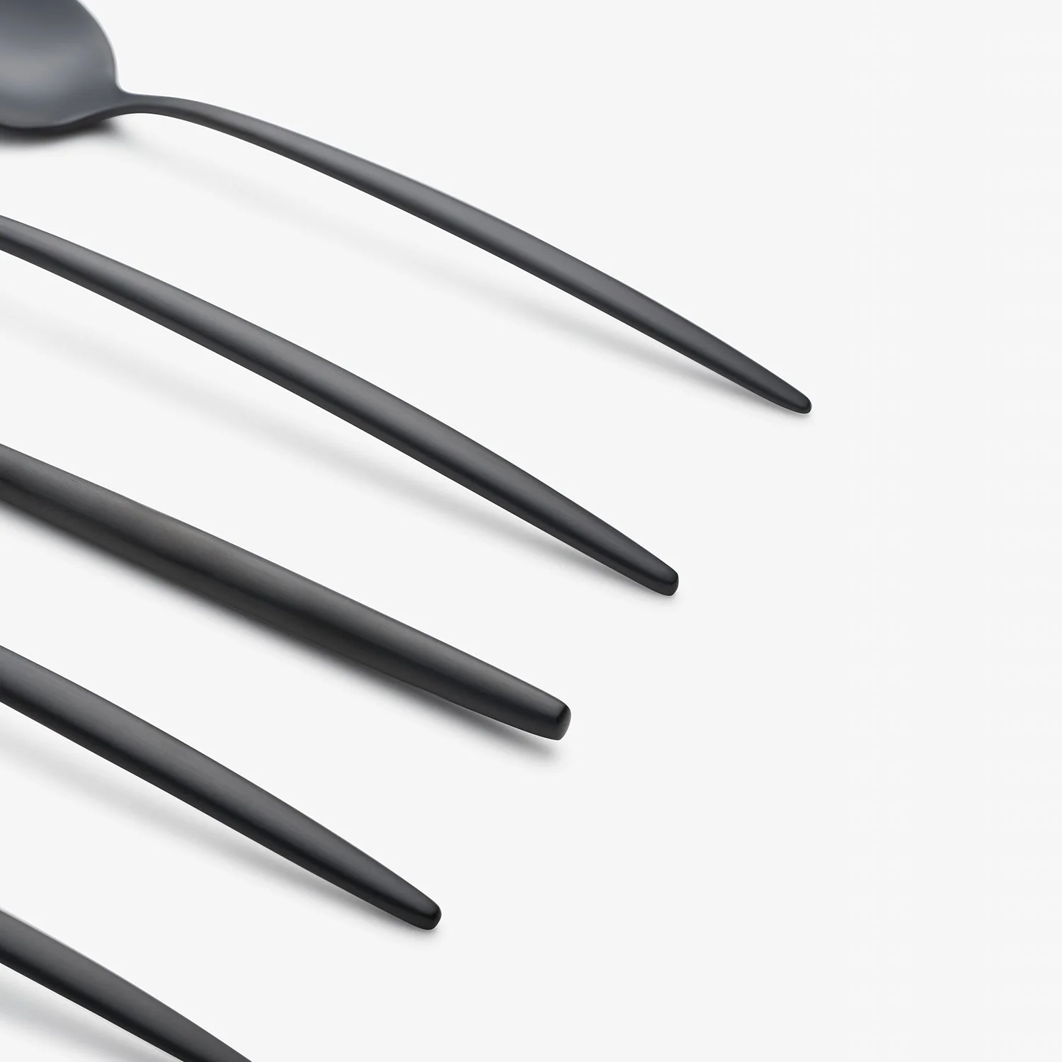 Gaze Black Satin 20-Piece Flatware Set - Image 4