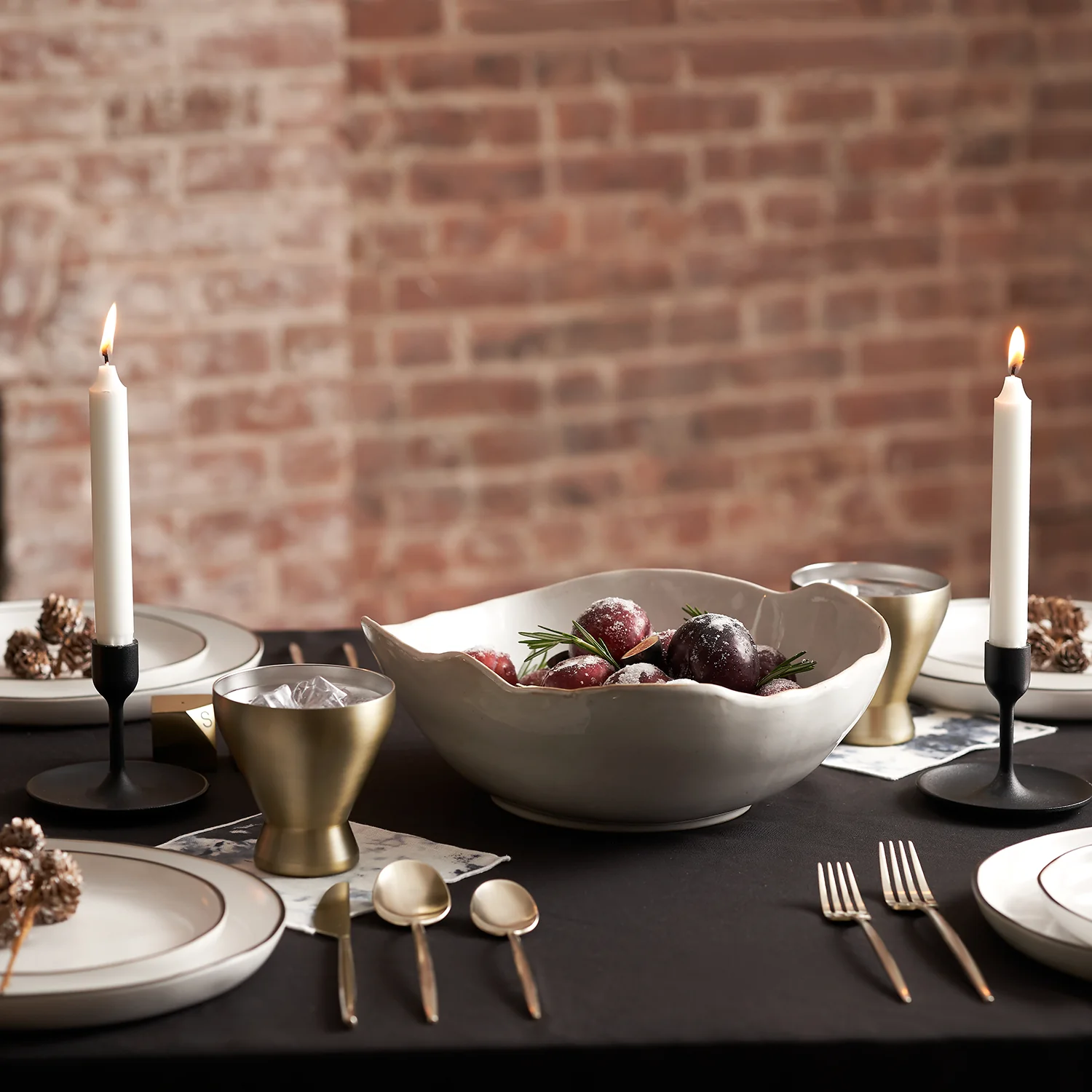 Gaze Champagne Satin 20-Piece Flatware Set - Image 12