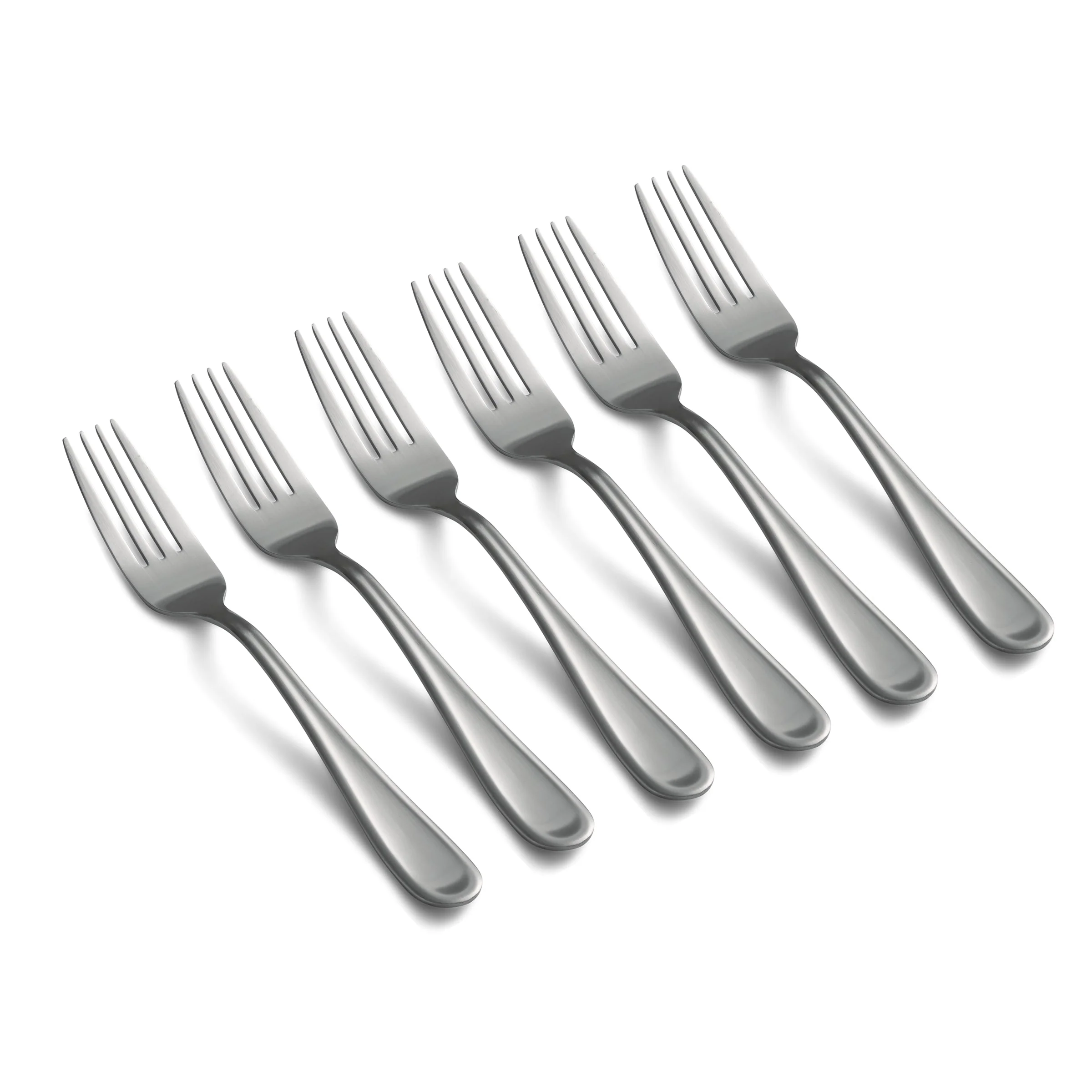 Malibu Satin Dinner Fors, Set of 6