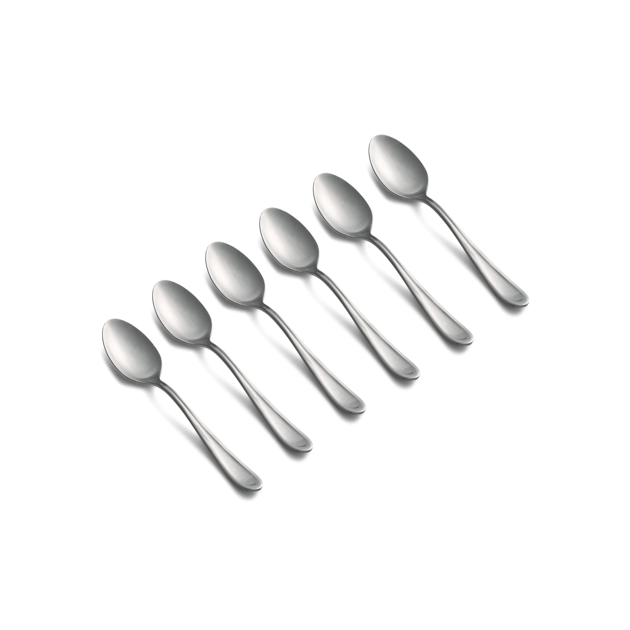 Malibu Satin Teaspoons, Set of 6