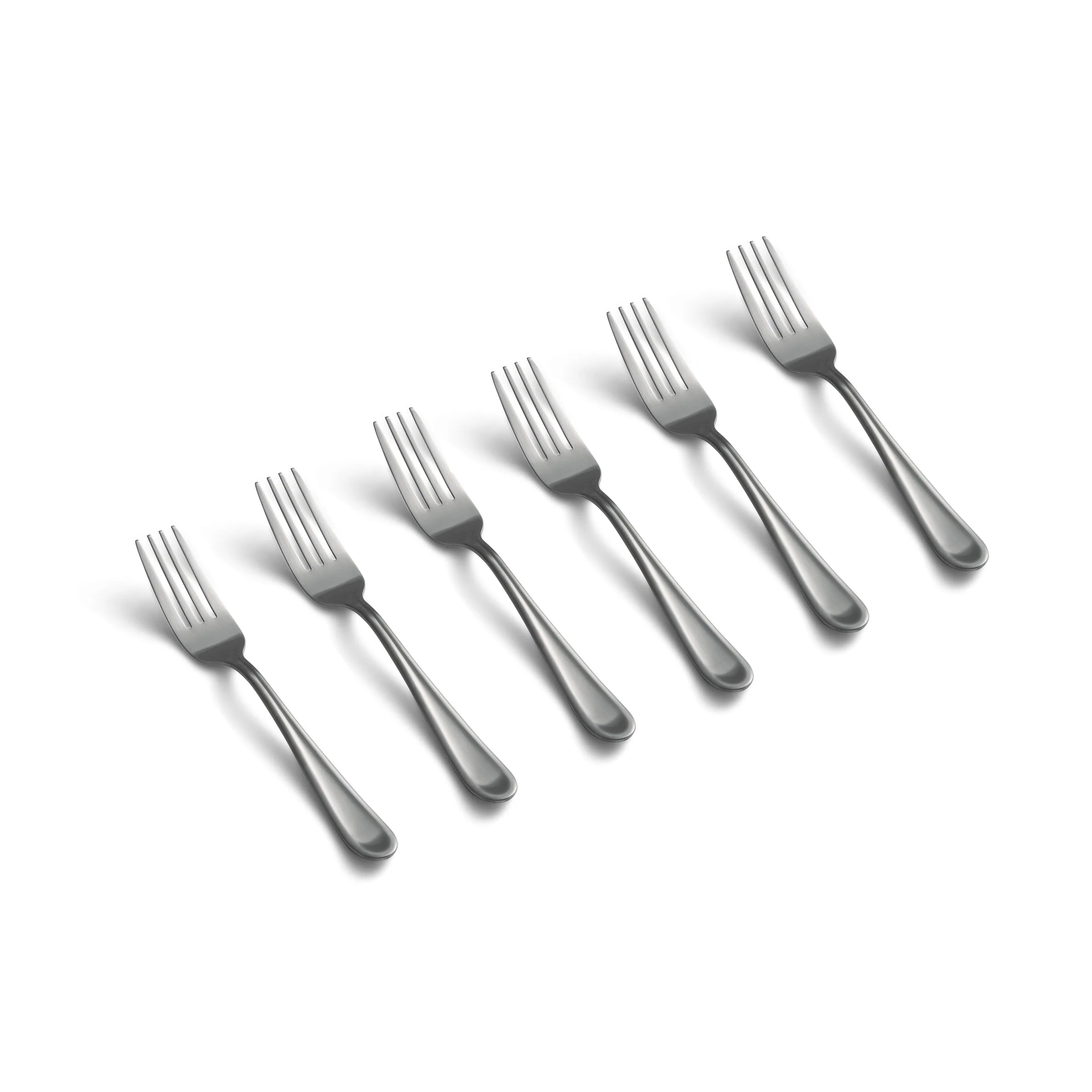 Malibu Satin Salad Forks, Set of 6