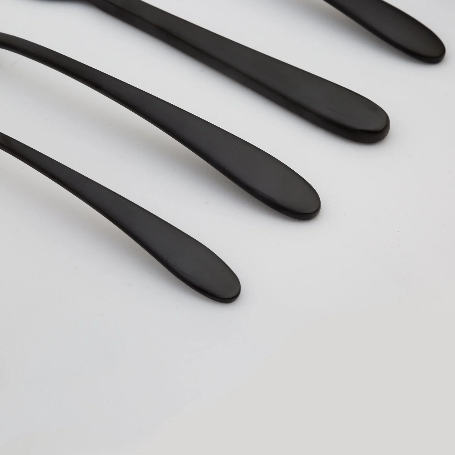 Poet Black Satin 20-Piece Flatware Set - Image 6