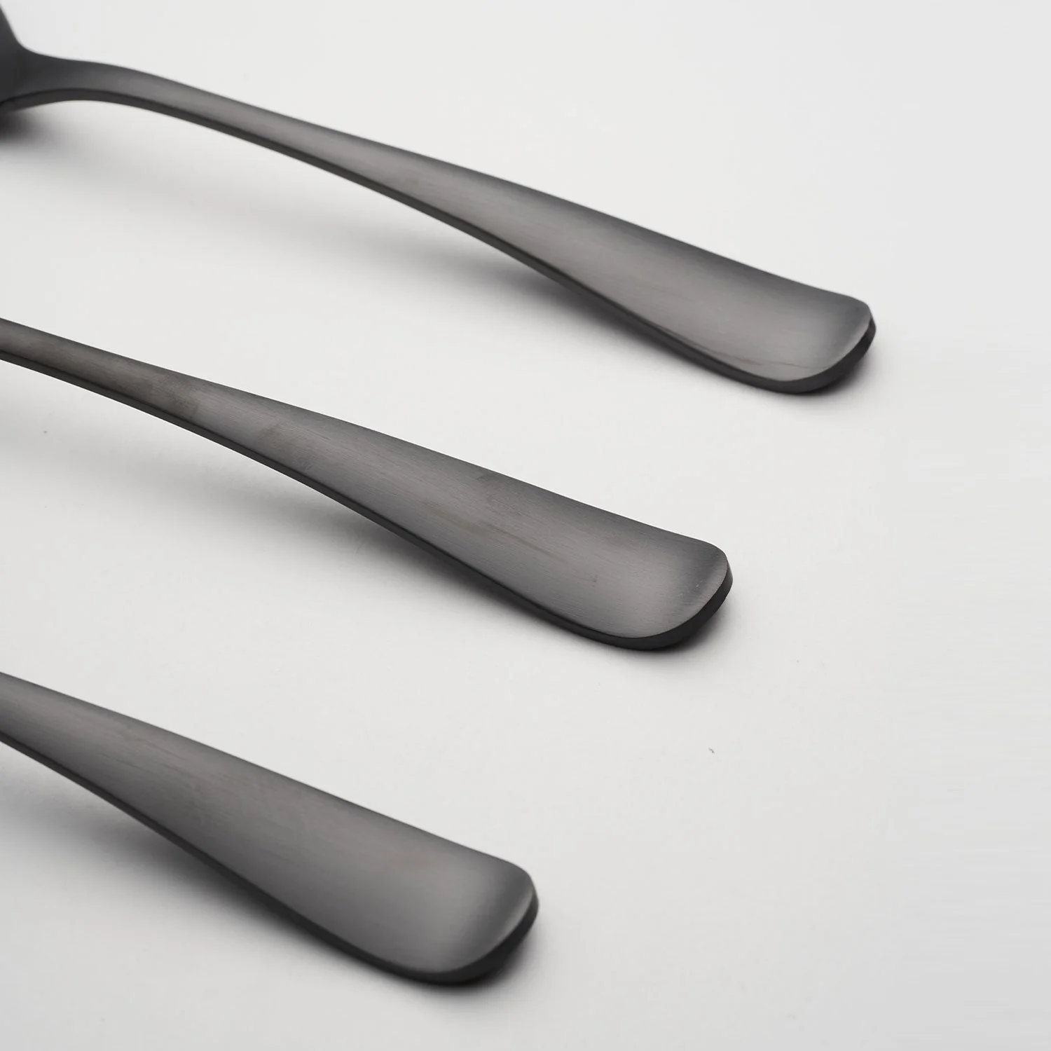 Rhiannon Black Satin 3-Piece Hostess Set - Image 4