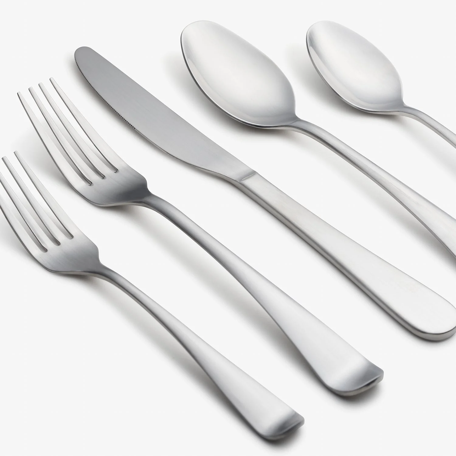Rhiannon Satin 45-Piece Flatware Set - Image 4