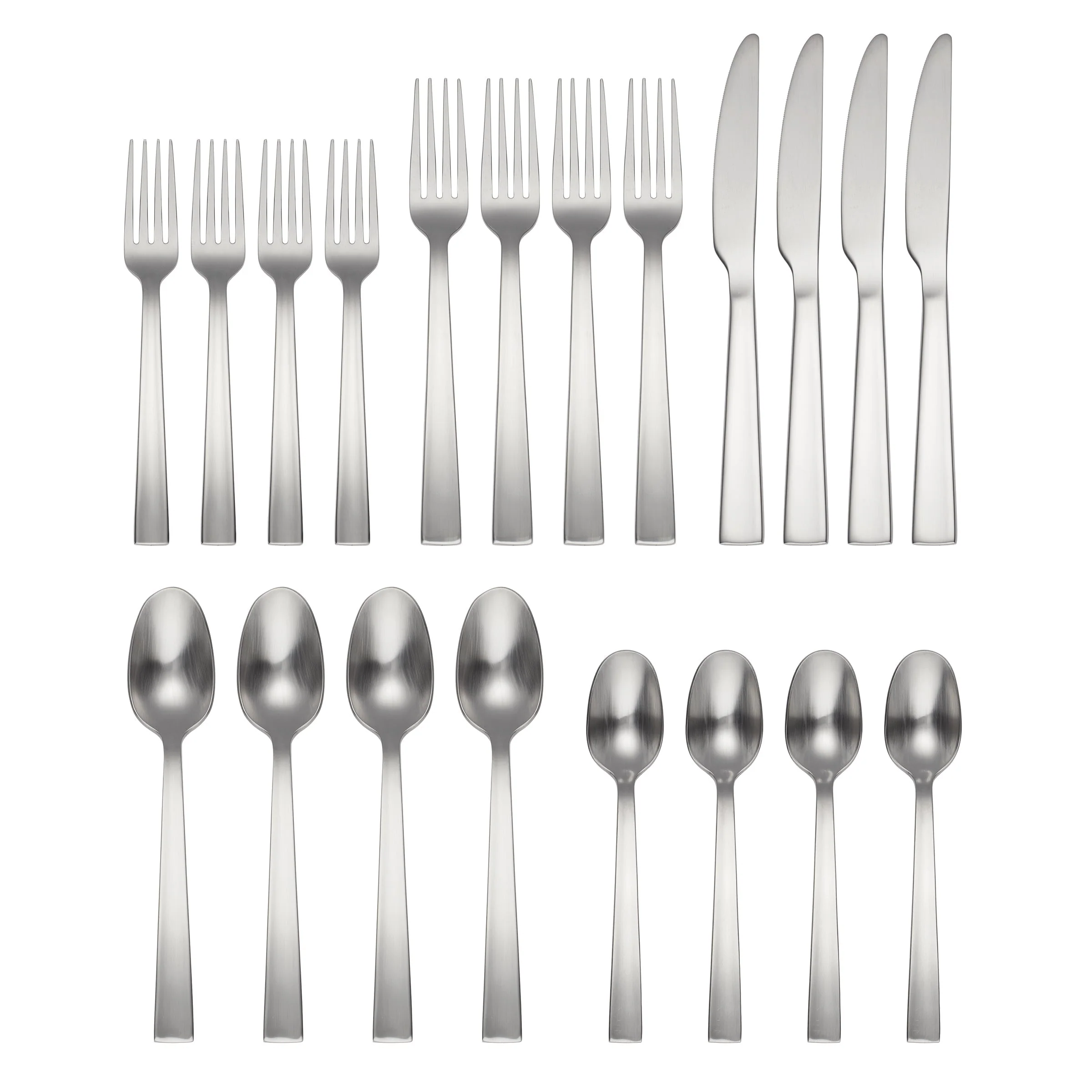 Rhyme Satin 20-Piece Flatware Set - Image 2