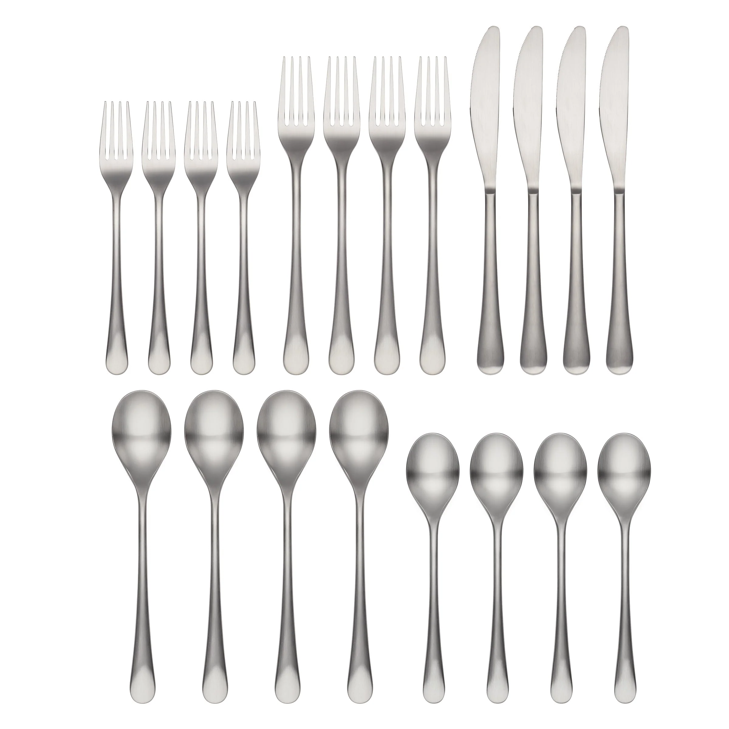 Xyla Satin 20-Piece Flatware Set - Image 2