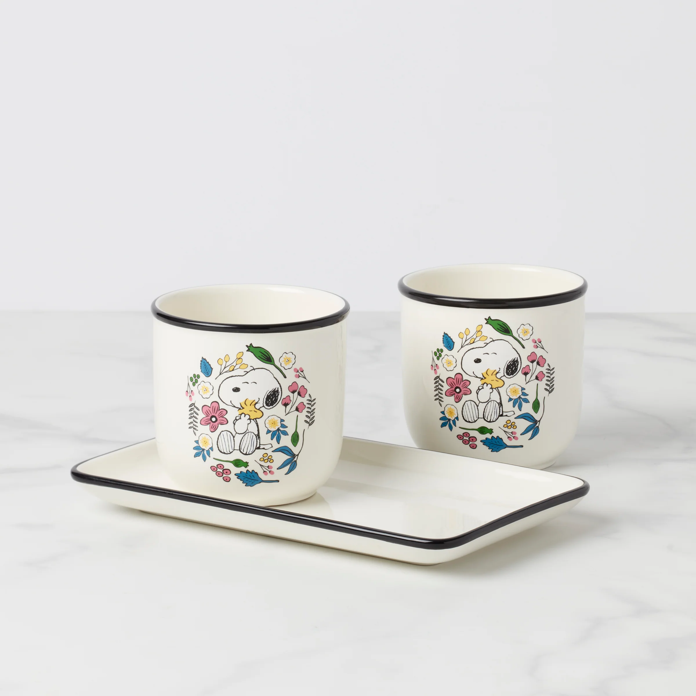 Chef Snoopy Herb Pots - Set Of 2 - Image 2