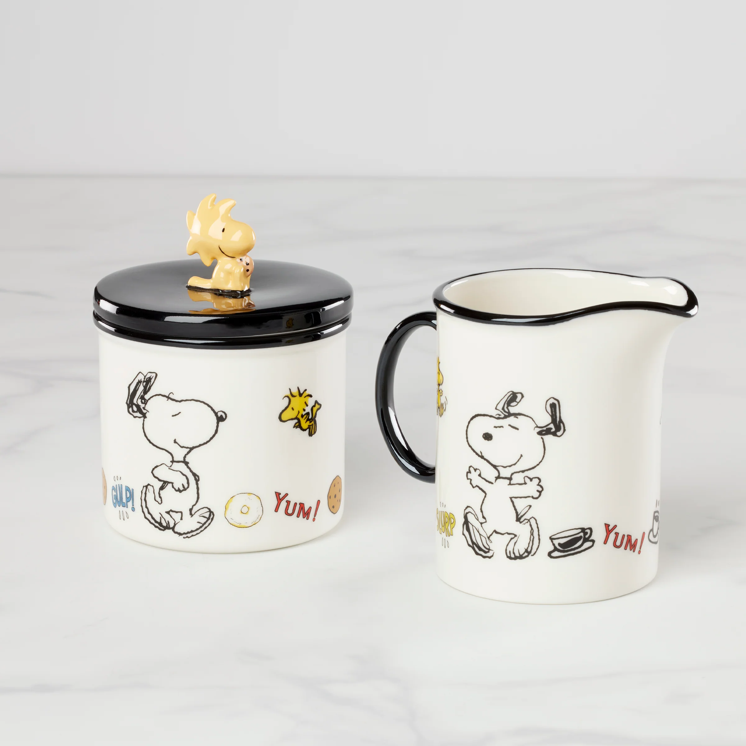 Chef Snoopy Sugar & Creamer 2-Piece Set