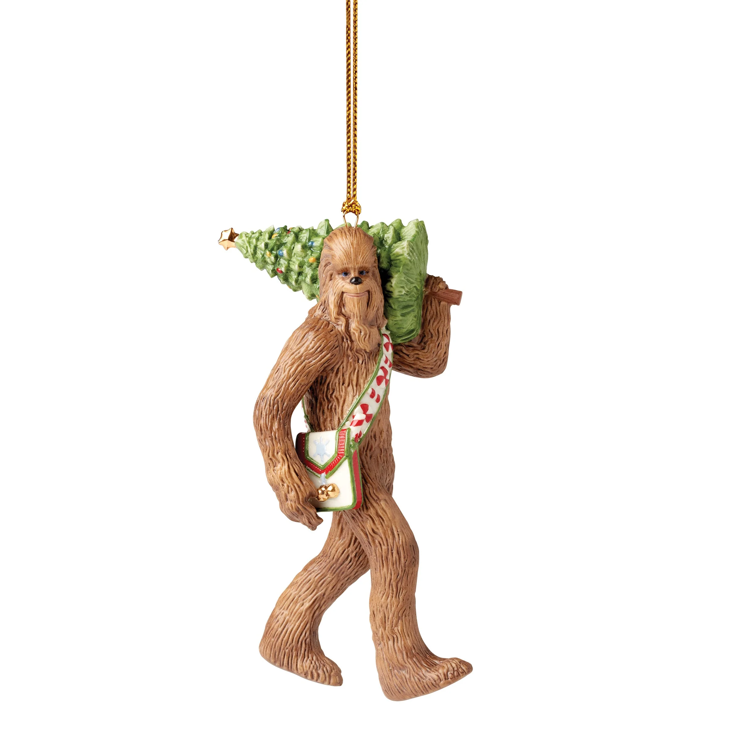 Chewbacca with Christmas Tree Ornament - Image 4