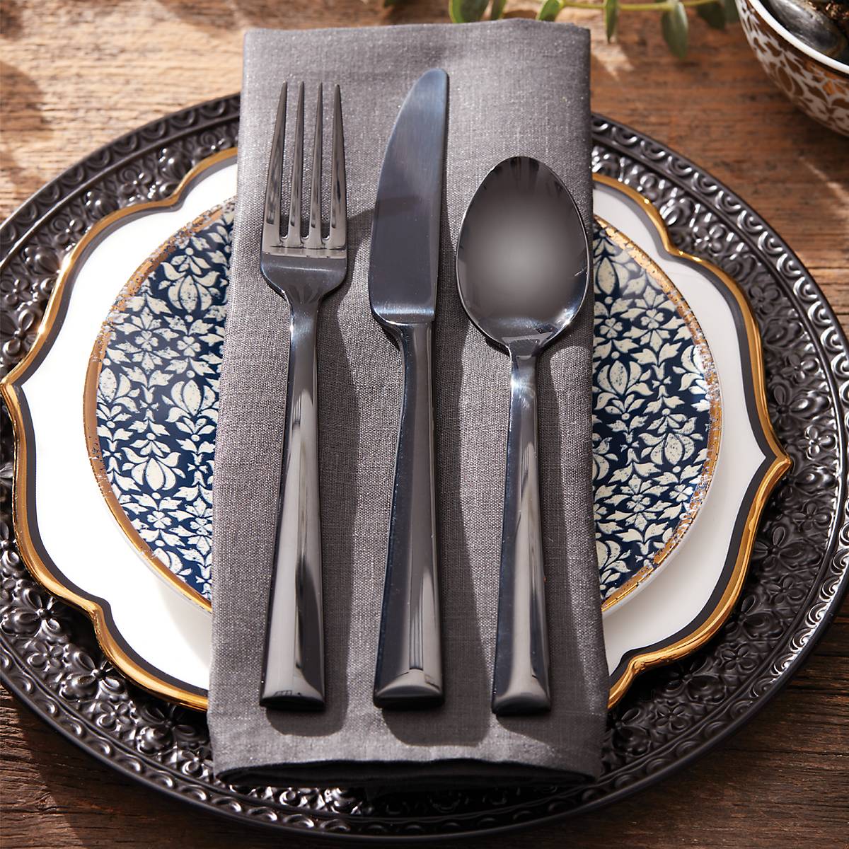 Colebrook Onyx  5-Piece Place Setting - Image 5