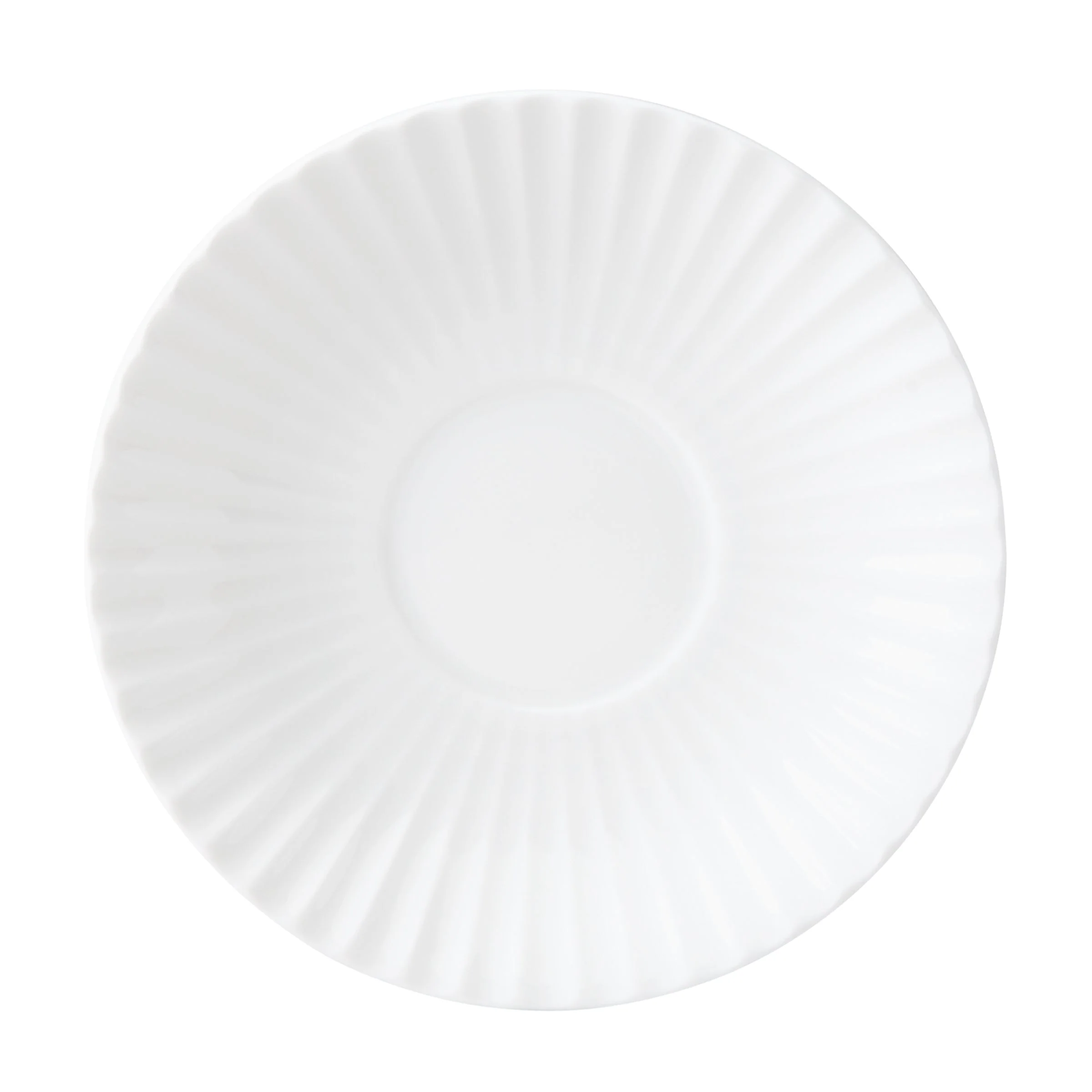 Flare Ridged Temple Saucer