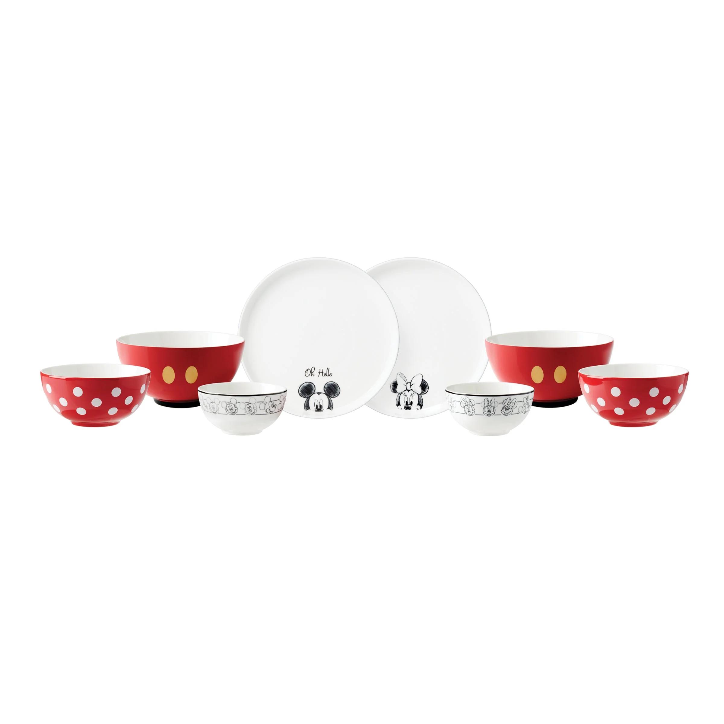 Disney 8-Piece Nesting Dinnerware Set - Image 10