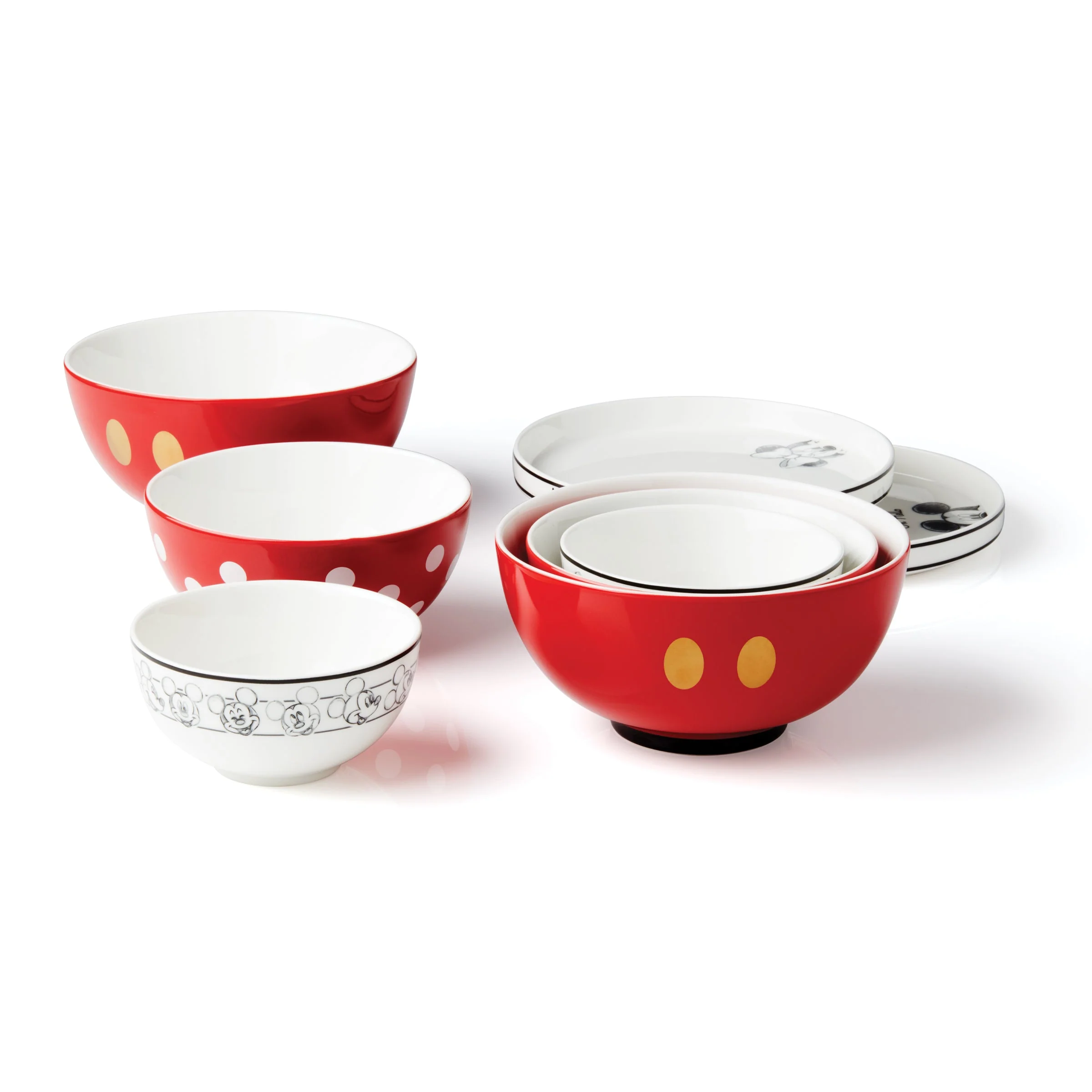 Disney 8-Piece Nesting Dinnerware Set - Image 4