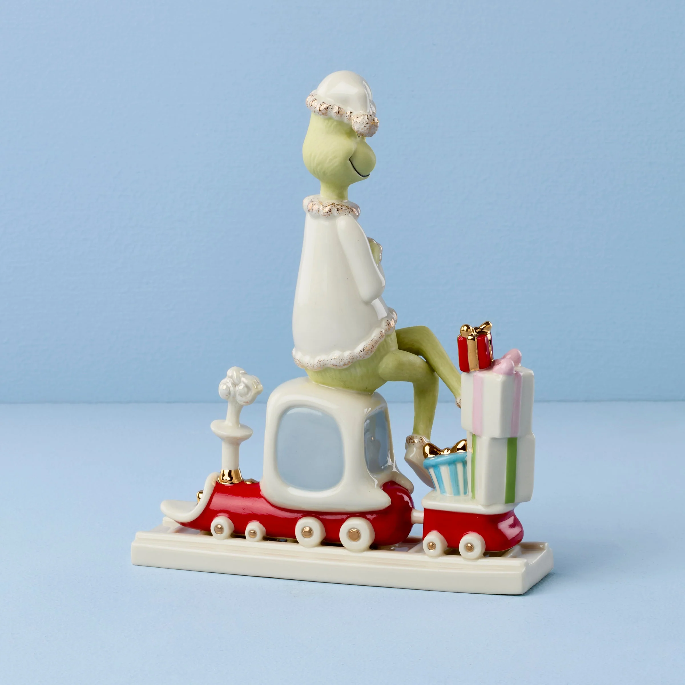All Aboard with Mr. Grinch Figurine - Image 2