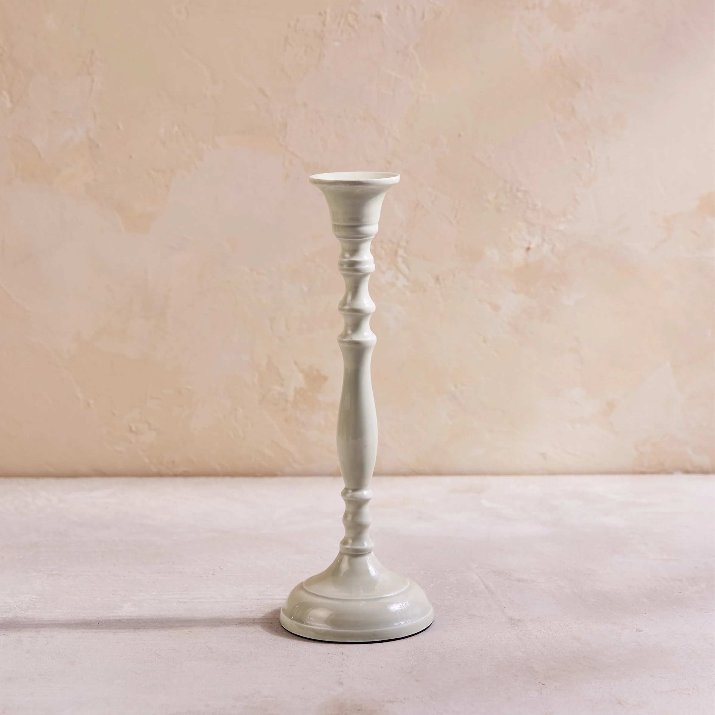Nera Light Green Medium Candle Holder