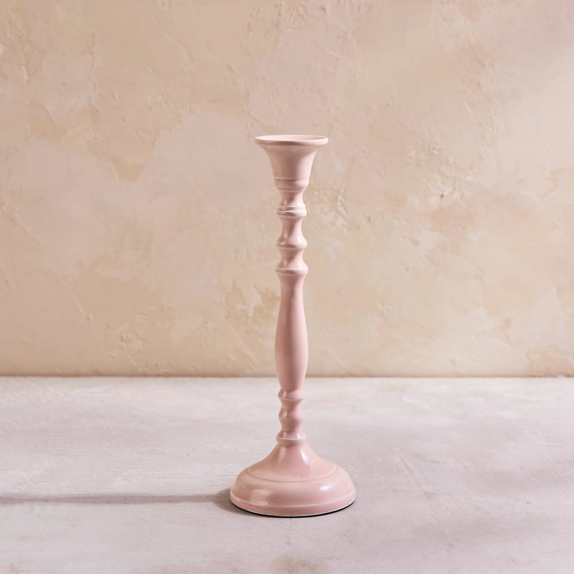 Nera Light Rose Medium Candle Holder